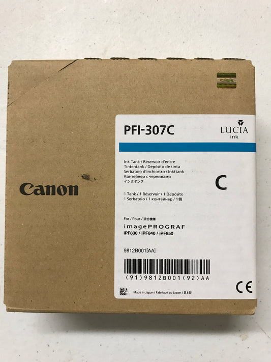 Canon-PFI-307C-Cyan-Ink-Cartridge