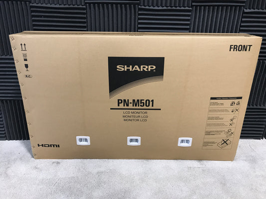 Sharp-PN-M501-50--LED-LCD-Display--1080p-