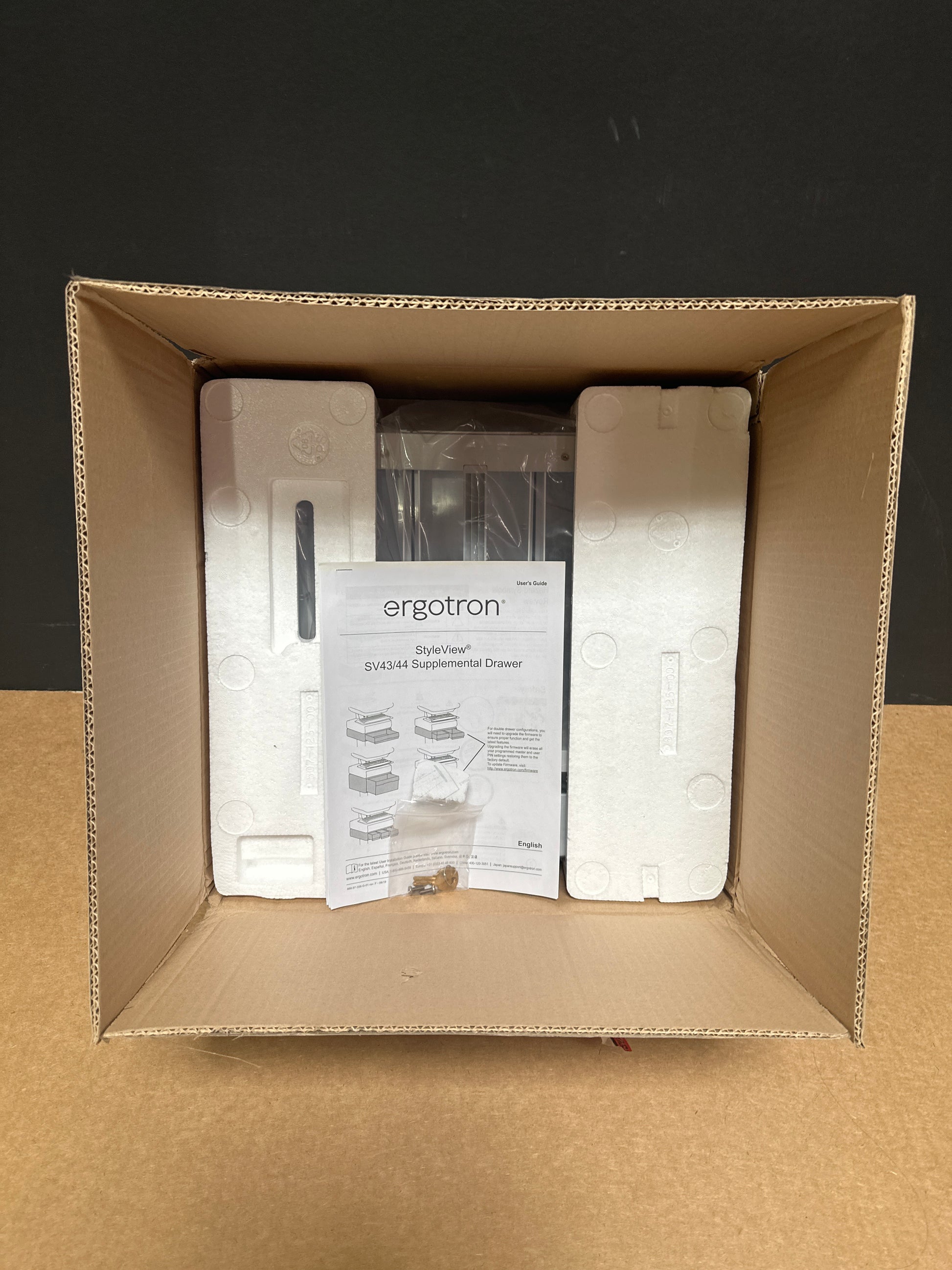 Ergotron-Styleview-Supplemental-Triple-Drawer