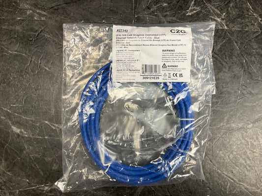 CTG-Cat6-Snagless-Utp-Cable--10-FT,-Blue-