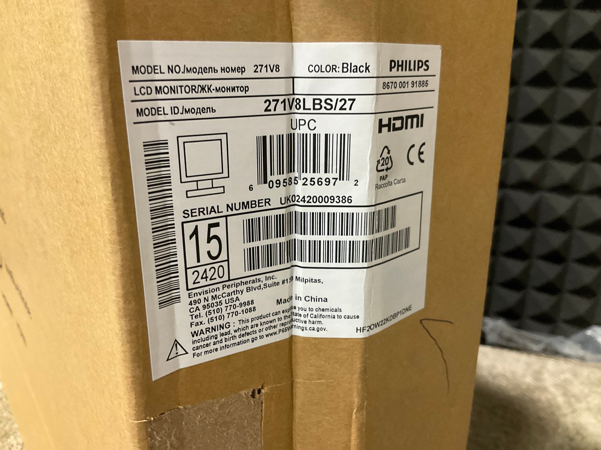 Philips-27--LED-LCD-Monitor--1080p-