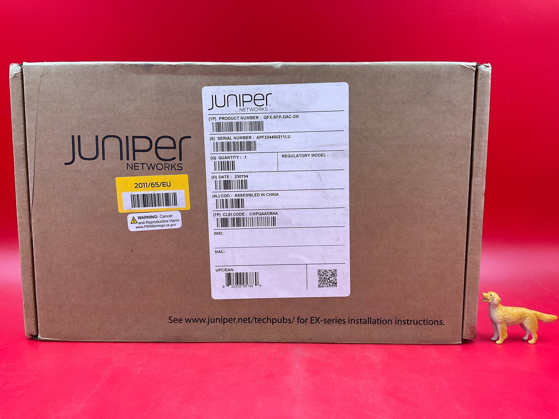 Juniper-Networks-10-Gigabit-SFP-Direct-Attach-Cable--3-meter-
