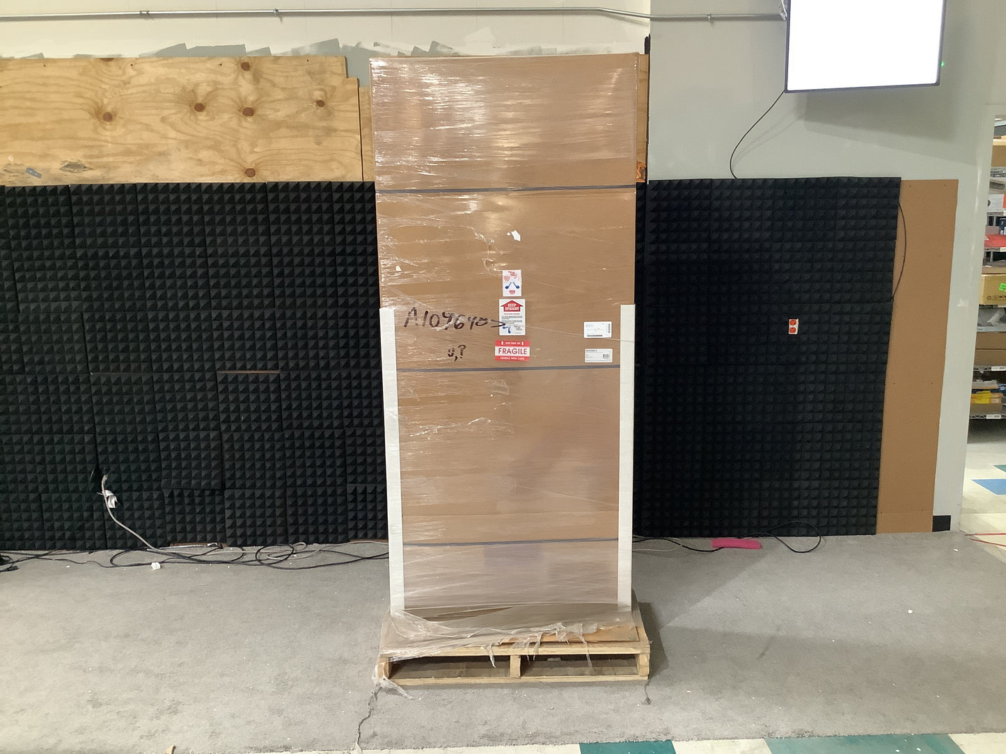 Peerless-AV-Portrait-Kiosk-Enclosure-with-Camera--silver-