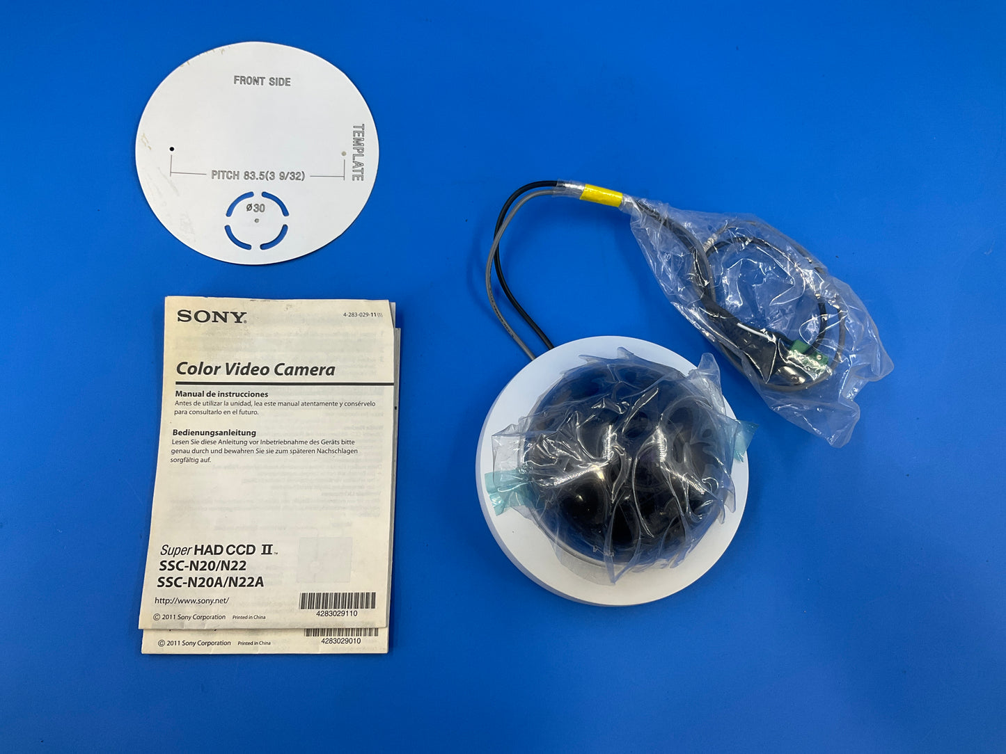 Sony-High-Resolution-Color-CCD-Camera