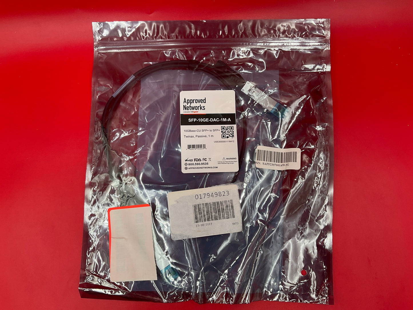 Legrand-Juniper-10-Gigabit-SFP--Direct-Attach-Cable--1-meter-