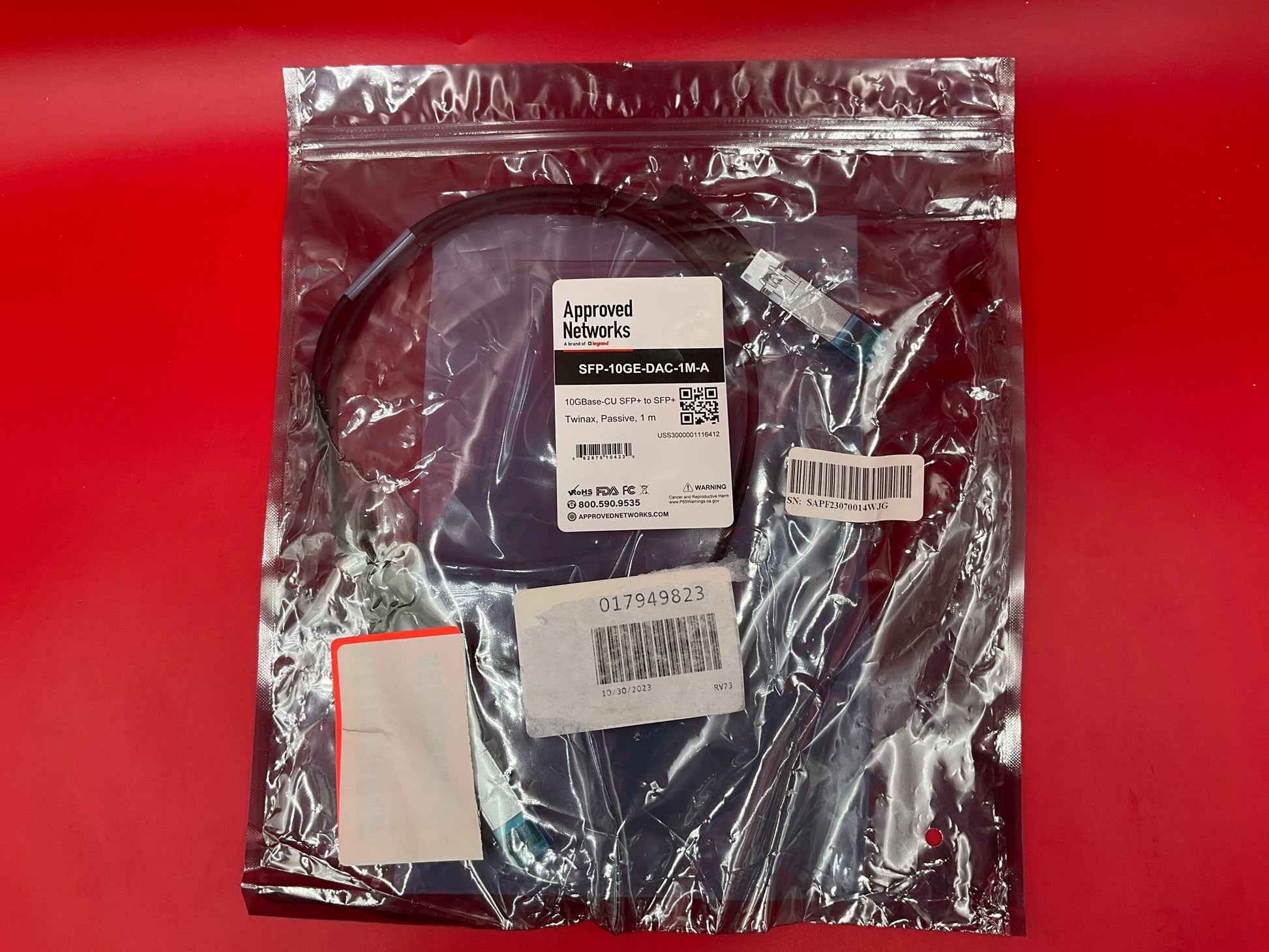 Legrand-Juniper-10-Gigabit-SFP--Direct-Attach-Cable--1-meter-