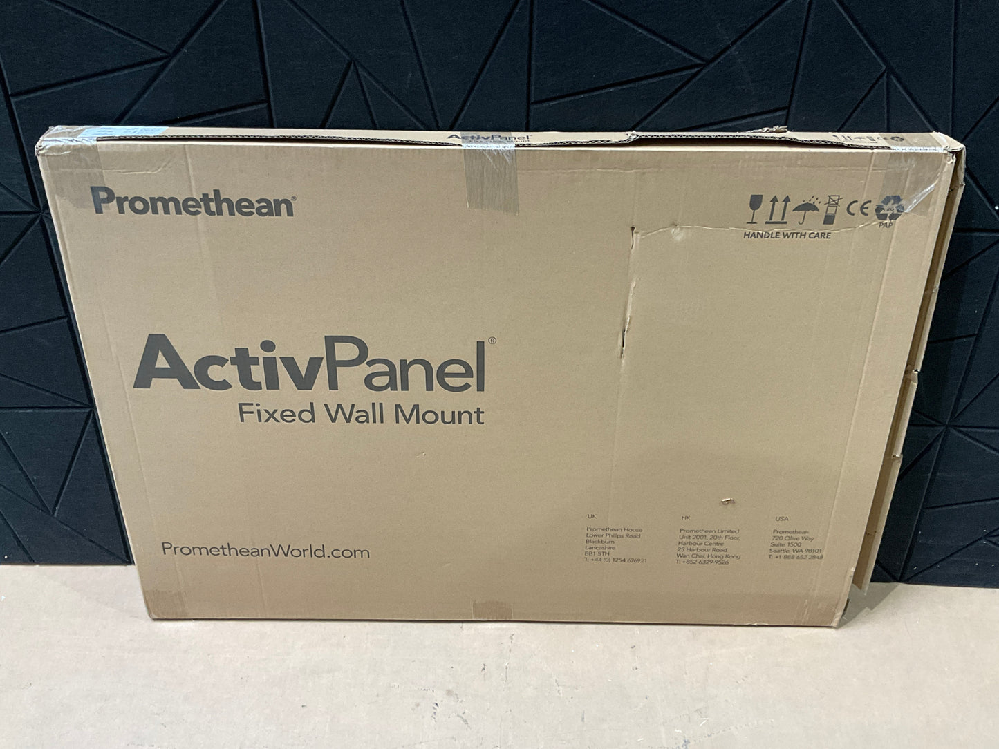 Promethean-ActivPanel-System-Wall-Mount