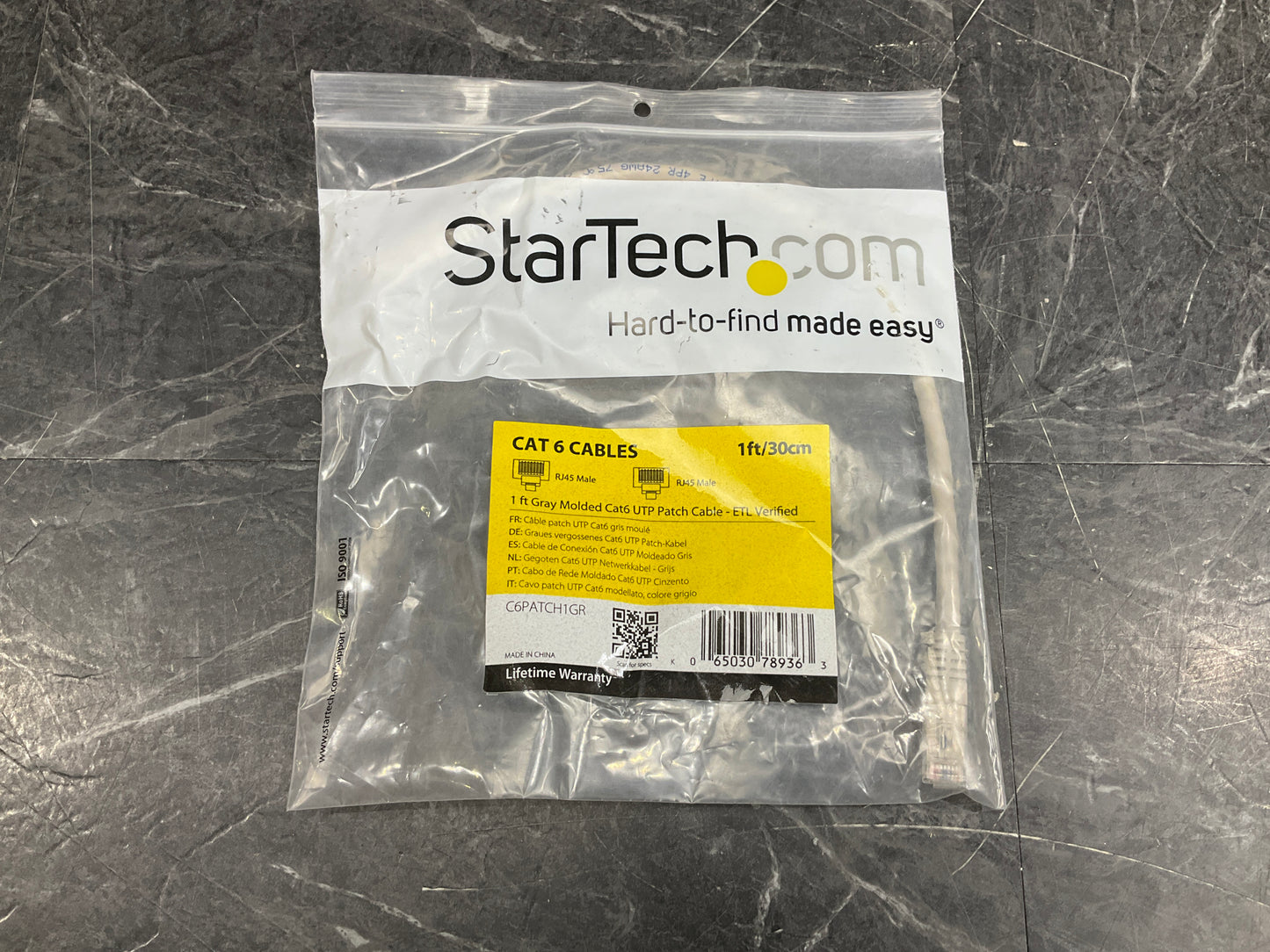 StarTech-CAT-6-RJ-45-to-RJ-45-Patch-Cable--1-,-Gray-