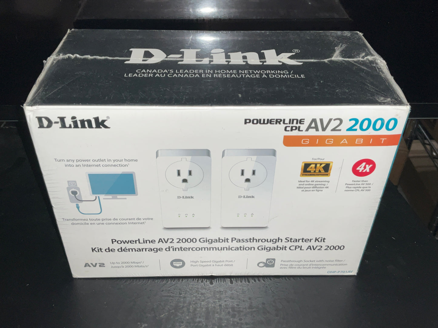 D-Link-PowerLine-AV2-2000-Gigabit-Passthrough-Starter-Kit