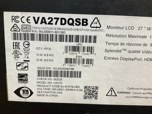 Asus-27--LED-LCD-Monitor--1080p-