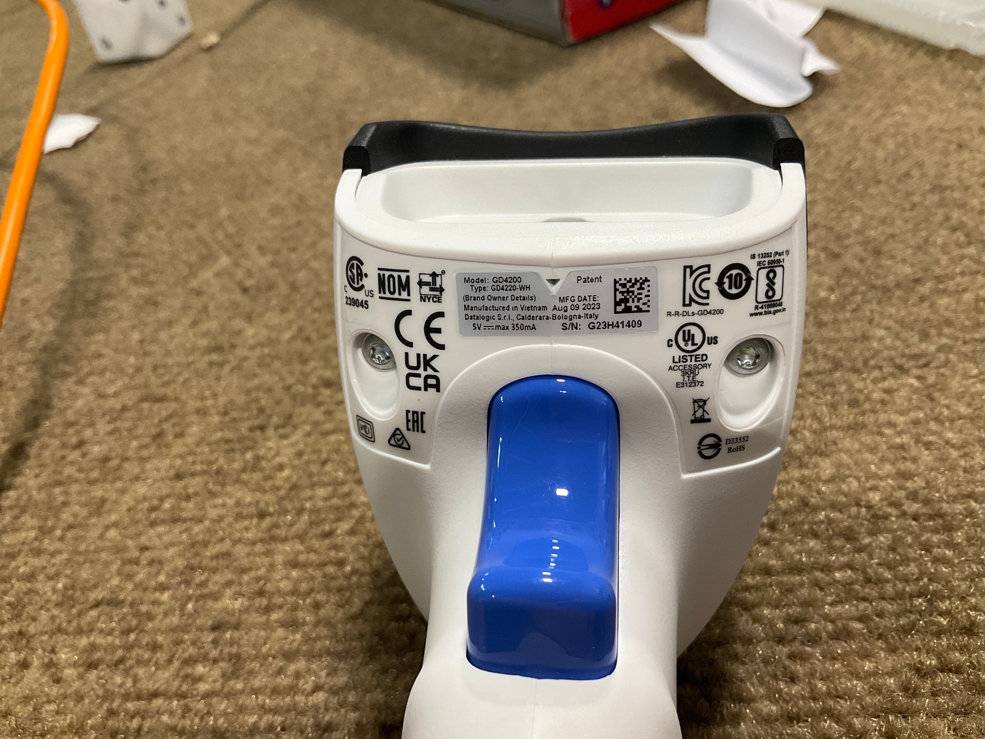 Datalogic-Gryphon-GD44220-USB-Barcode-Scanner--white-
