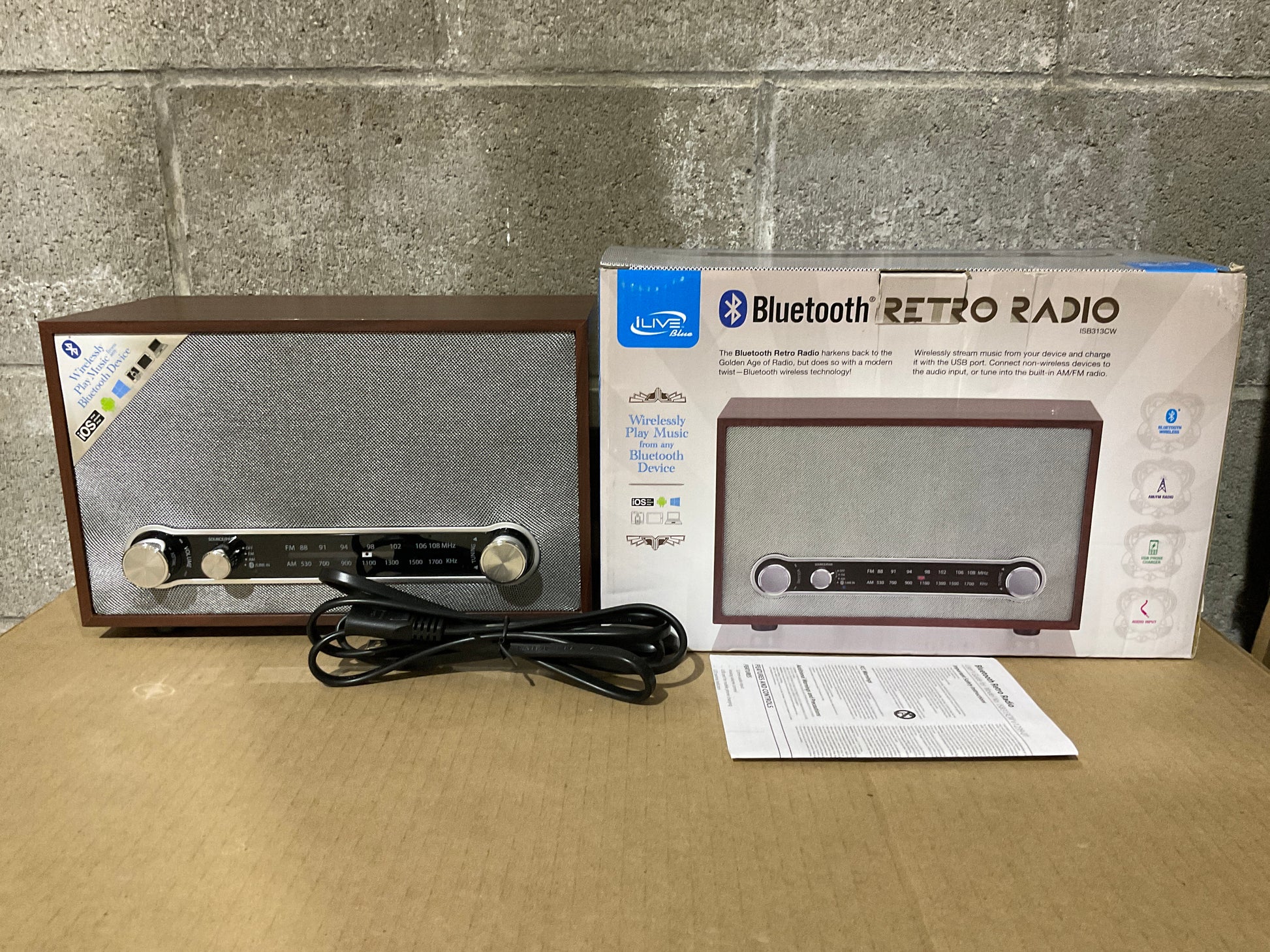GPX-iLive-Bluetooth-Retro-Radio