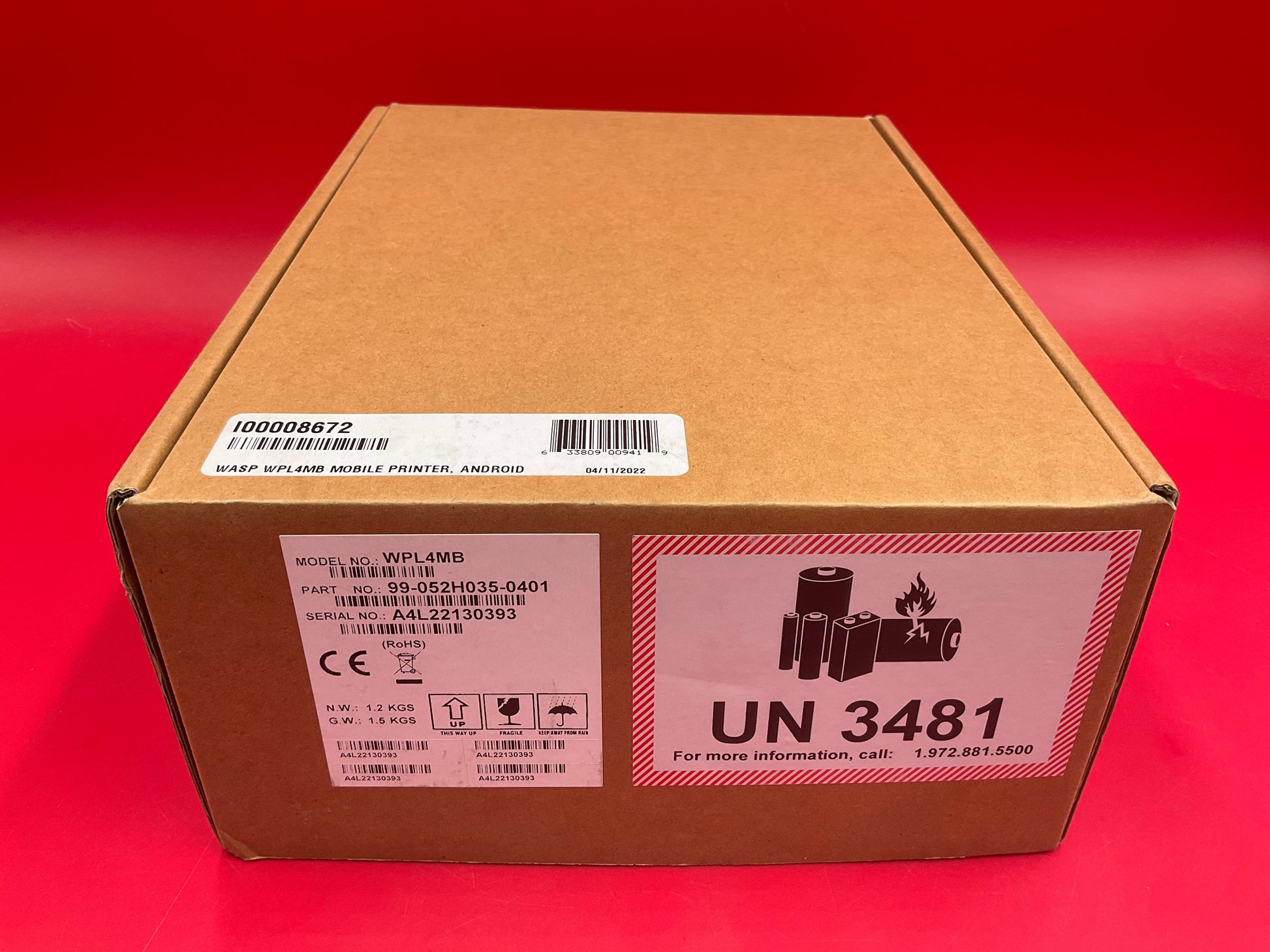 Informatics-WASP-WPL-4MLB-Thermal-Barcode-Printer