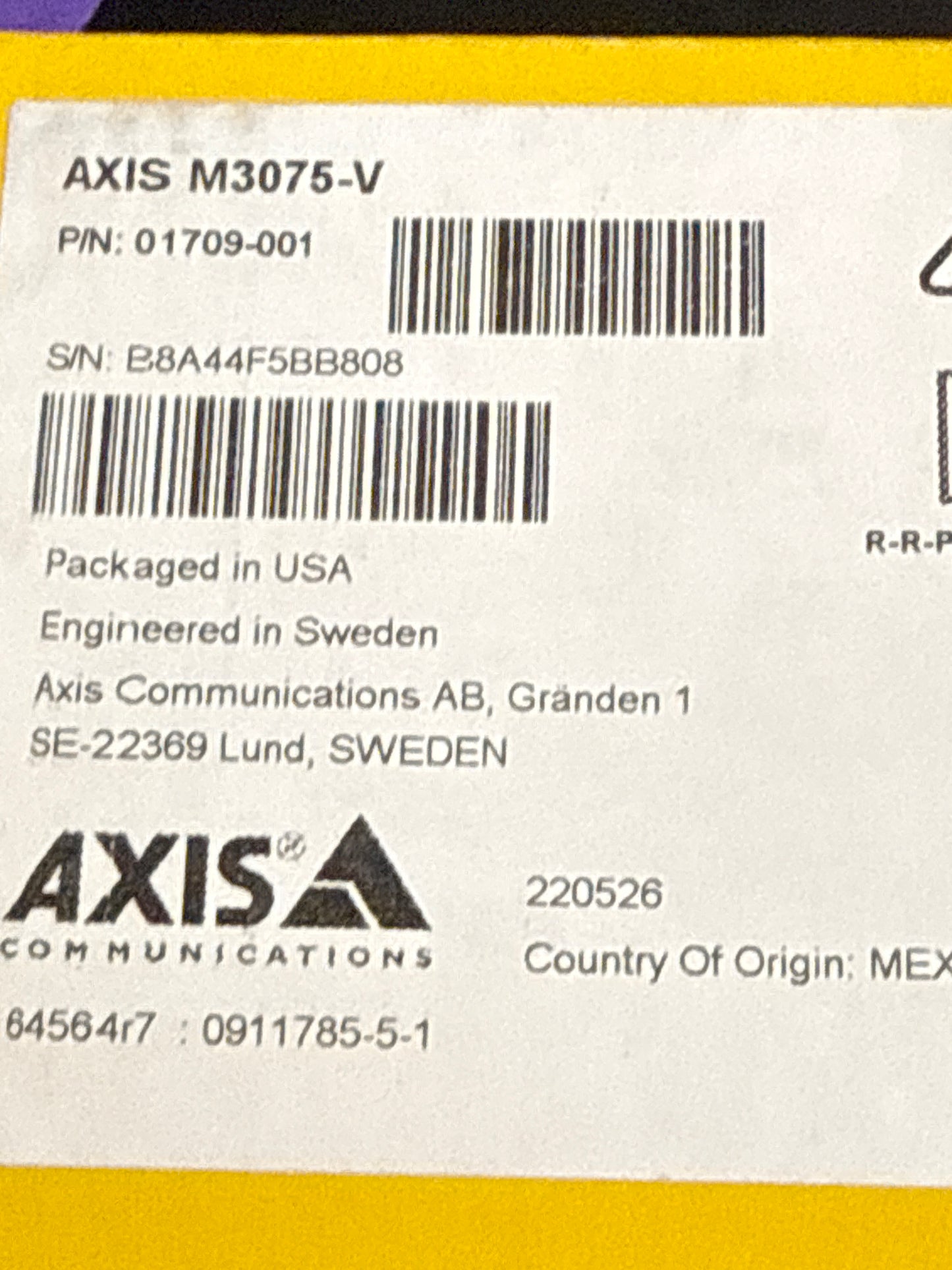 Axis-M3075-V-Network-Dome-Camera--1080p-