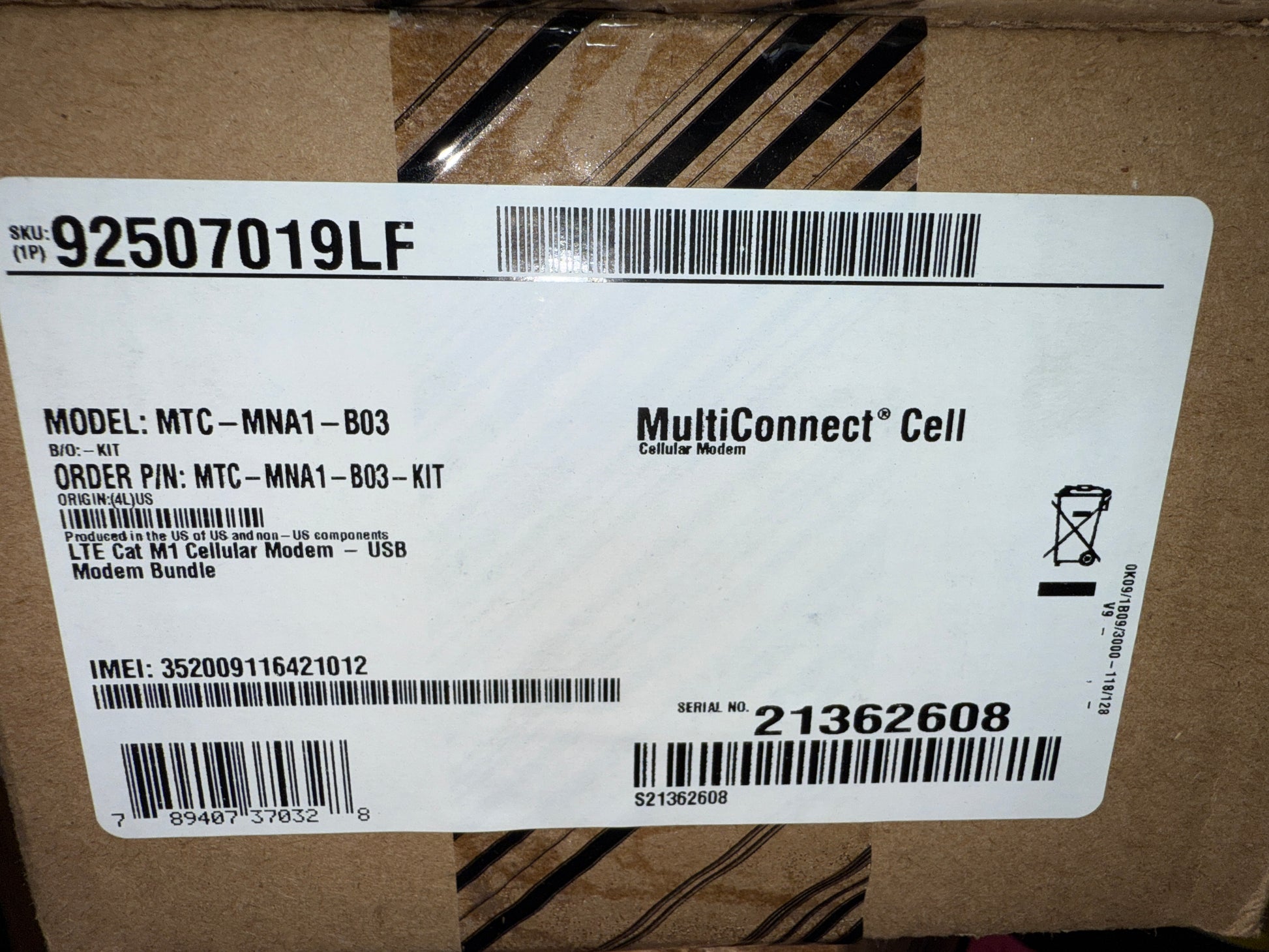 Multitech-MultiConnect-USB-Cellular-Modem