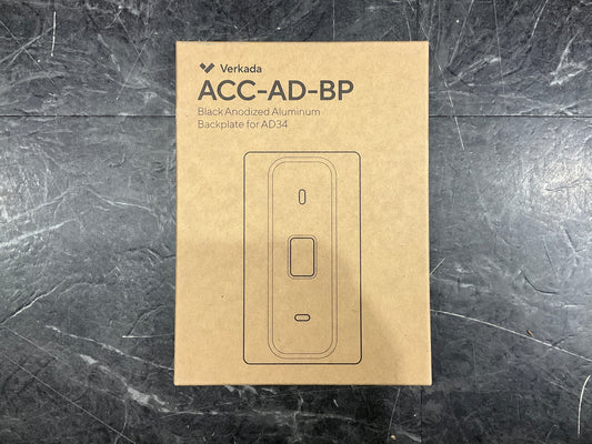 Verkada-AD34-Backplate--black-anodized-