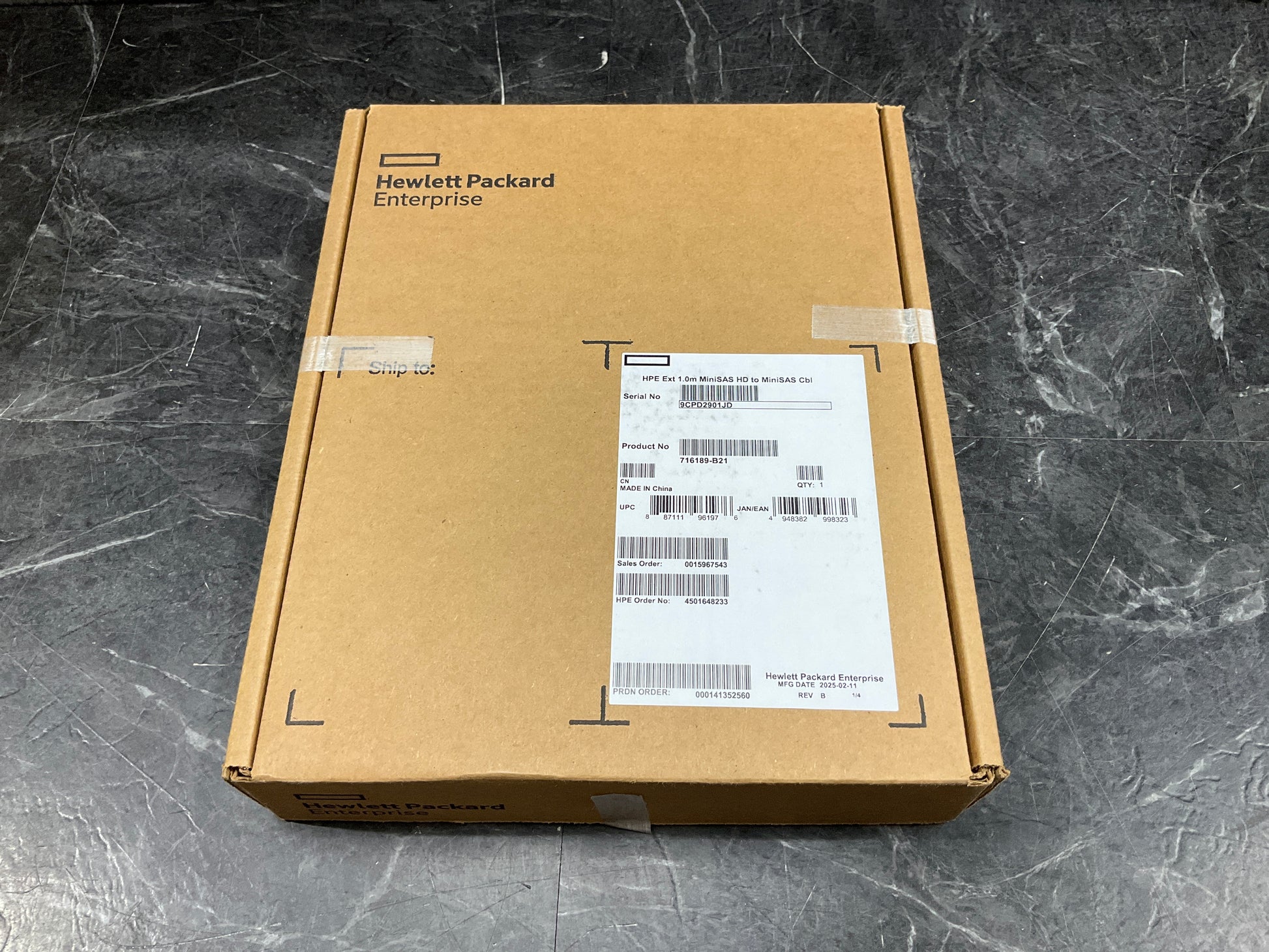 HPE-External-Mini-SAS-to-Mini-SAS-HD-Cable
