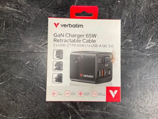 Verbatim-GaN-2-Port-Charger-