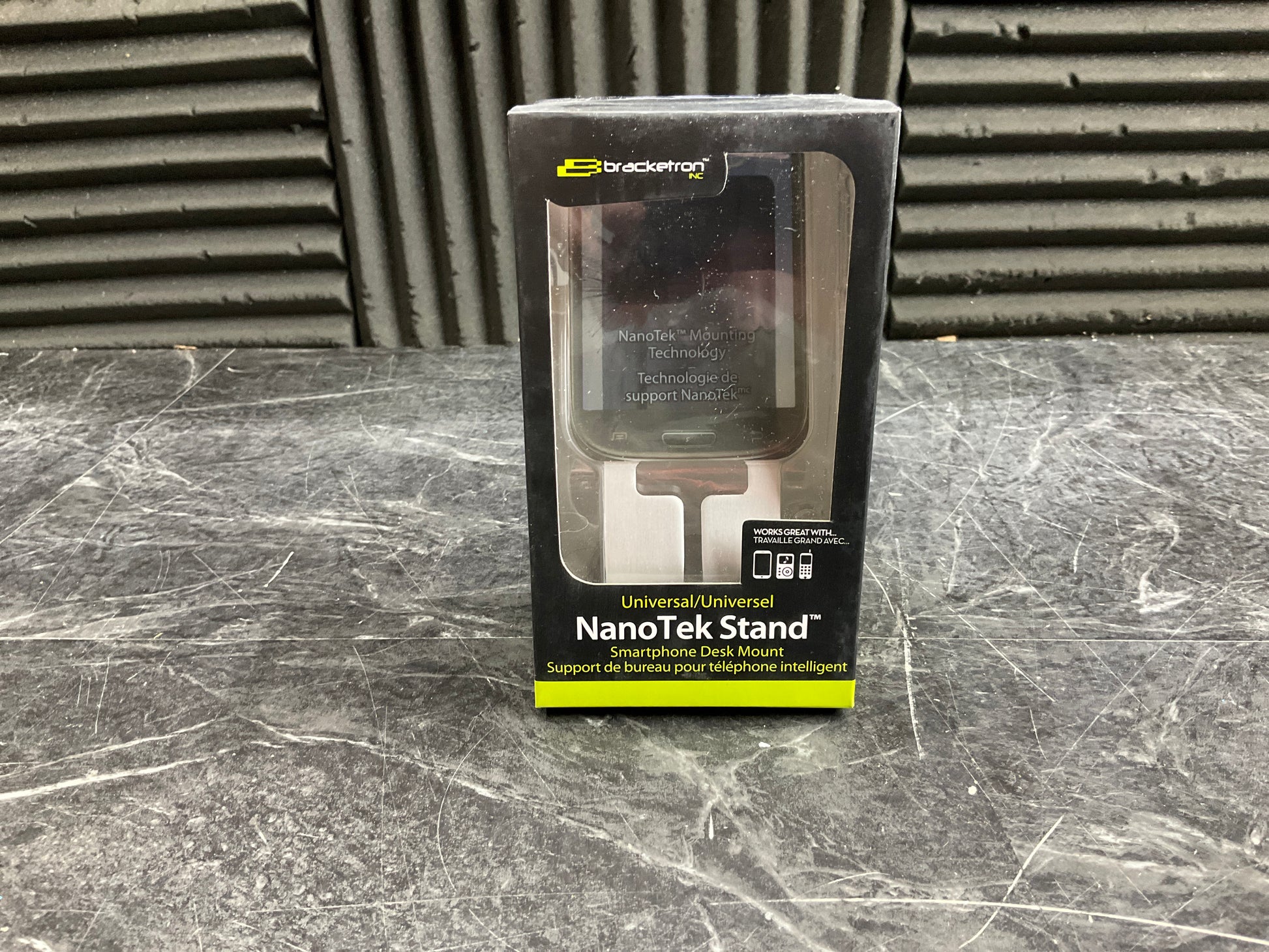 Bracketron-NanoTek-Universal-Stand--silver-