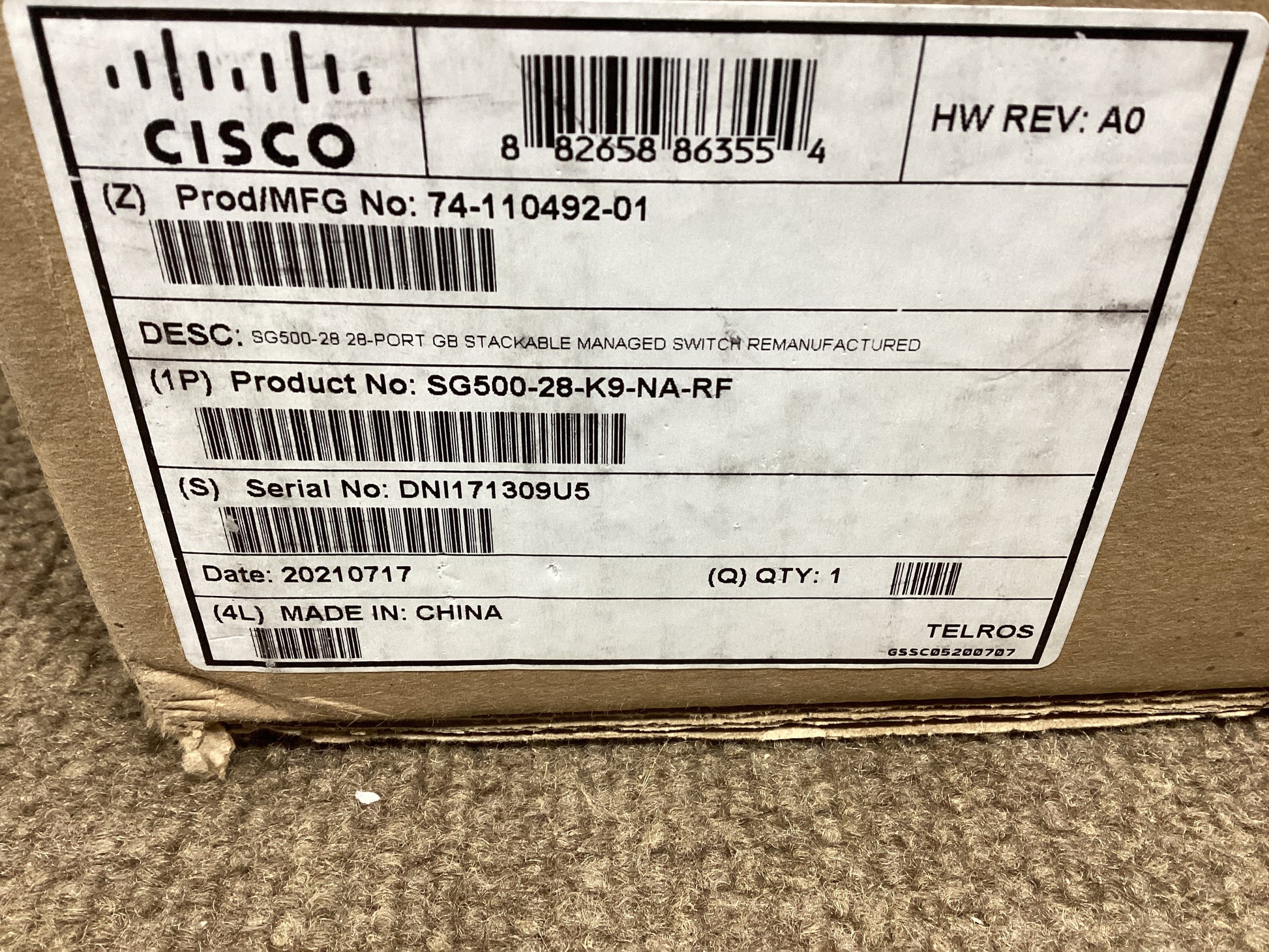 Cisco-Small-Business-24-port-10-100-1000-Switch