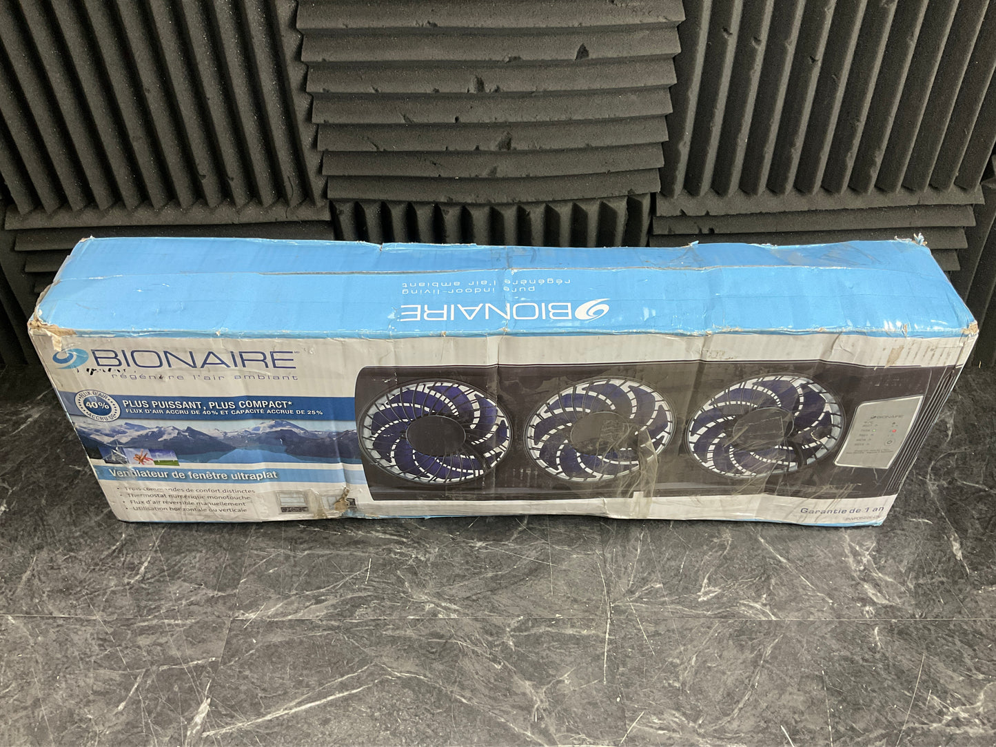 BIONAIRE-THIN-WINDOW-FAN------