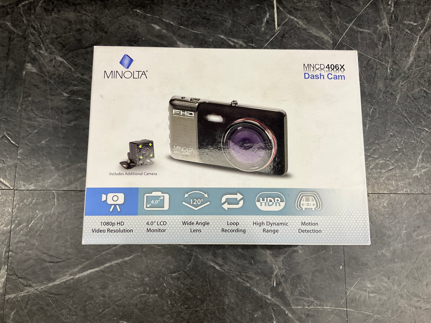 Minolta-Front-and-Rear-View-Dash-Camera--1080p-HD,-LCD-Screen-
