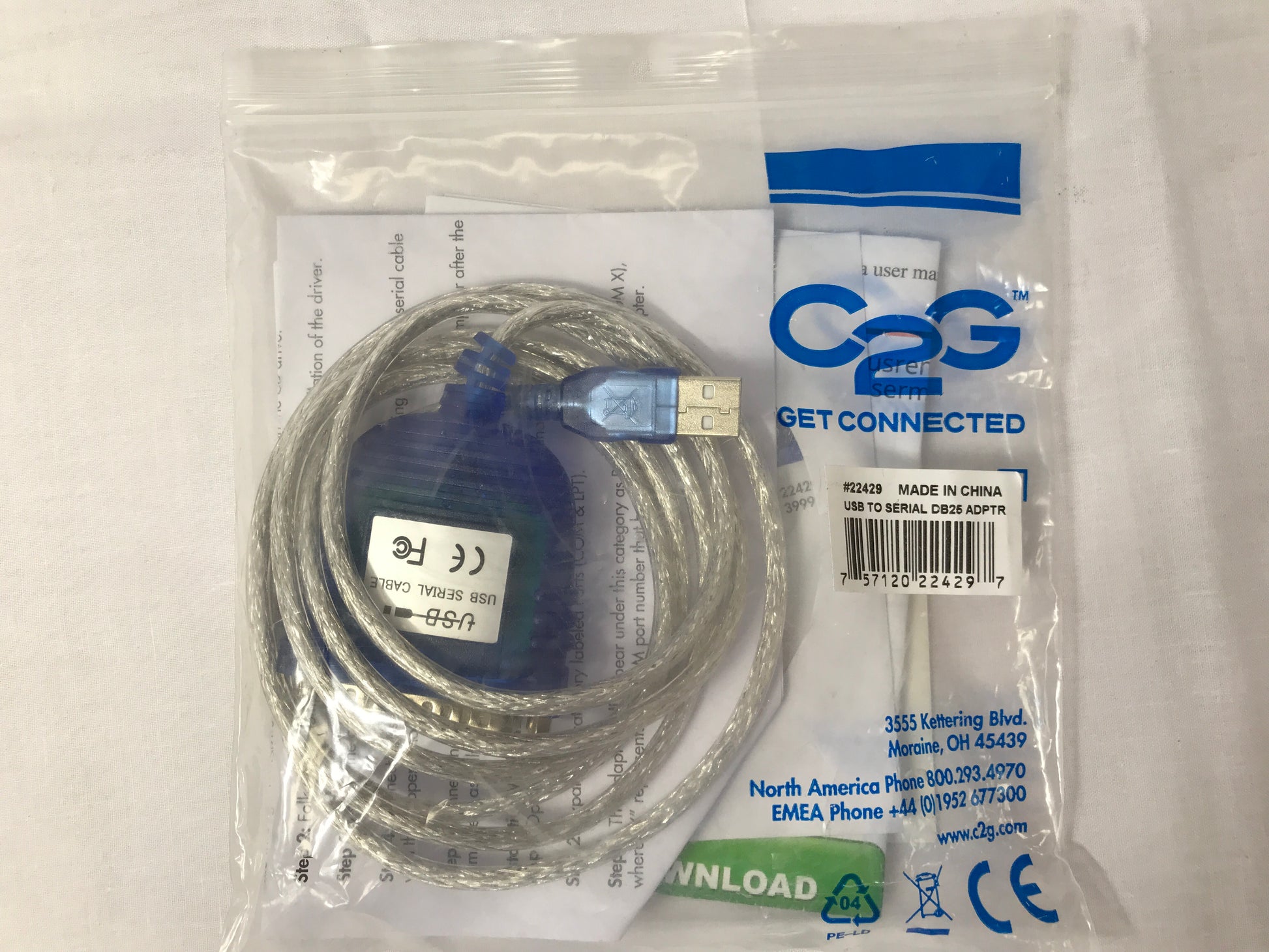 Cables-to-Go-USB-to-Serial-Adapter--6-feet-