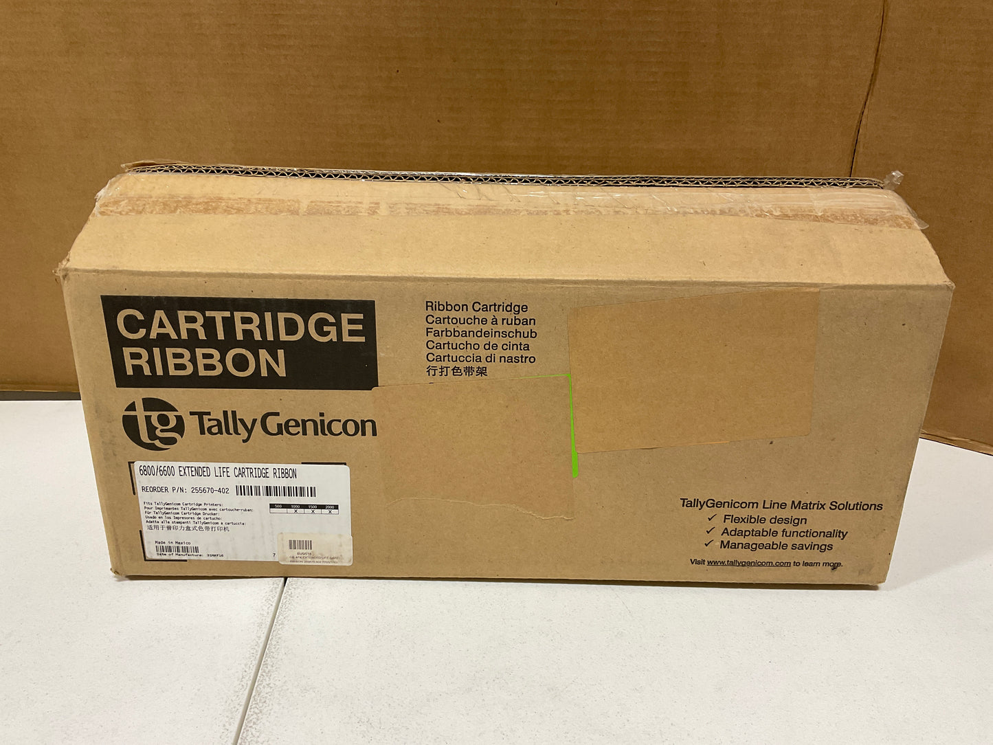 Printronix-Tally-Genicom-Ribbon-Cartridge--C6600-P6800---4-pack-