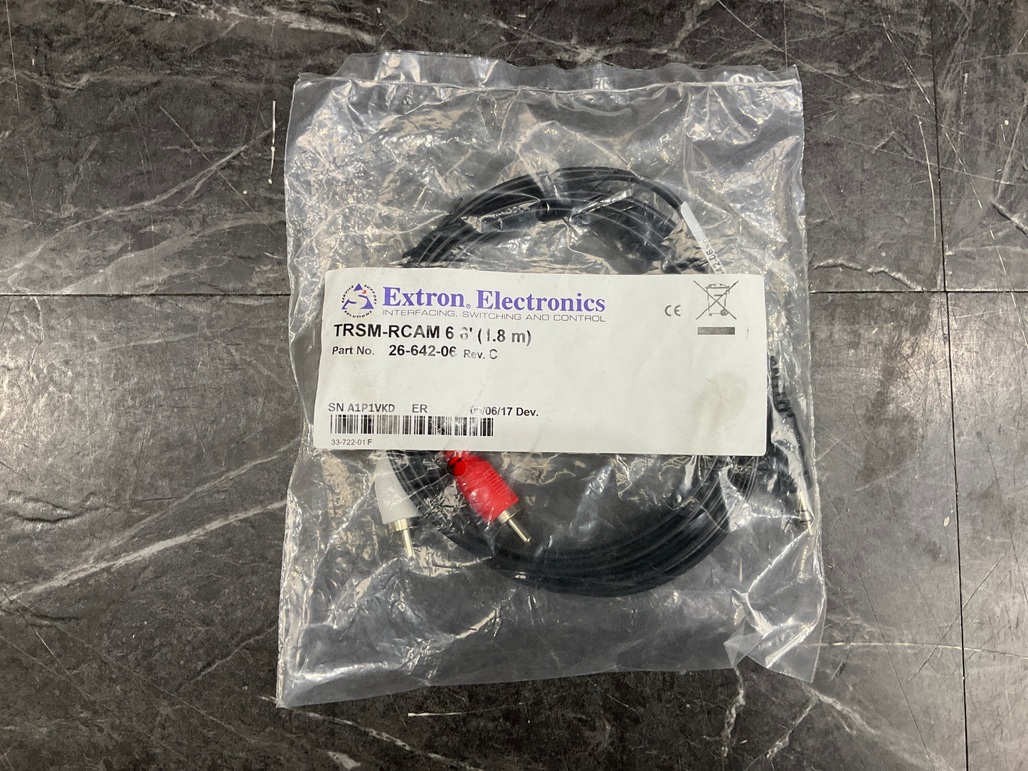 Extron-Electronics-Male-to-RCA-Audio-Cable--3-5MM,-6FT--