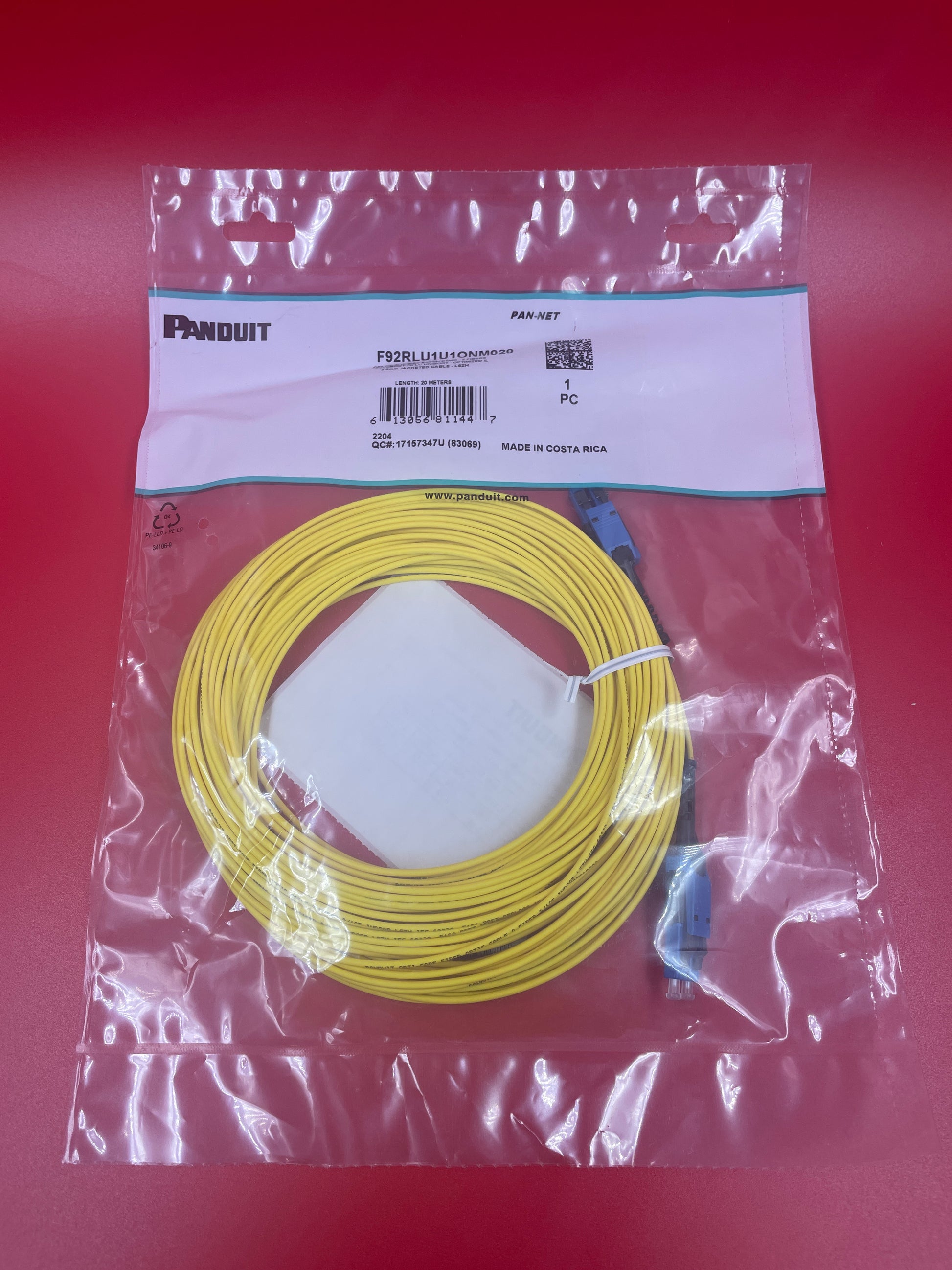 Panduit-OS2-LC-LC-Fibre-Patch-Cable--20-meters-