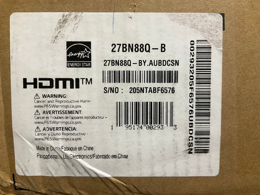 LG-27--Ergo-USB-C-LED-LCD-Monitor--QHD-