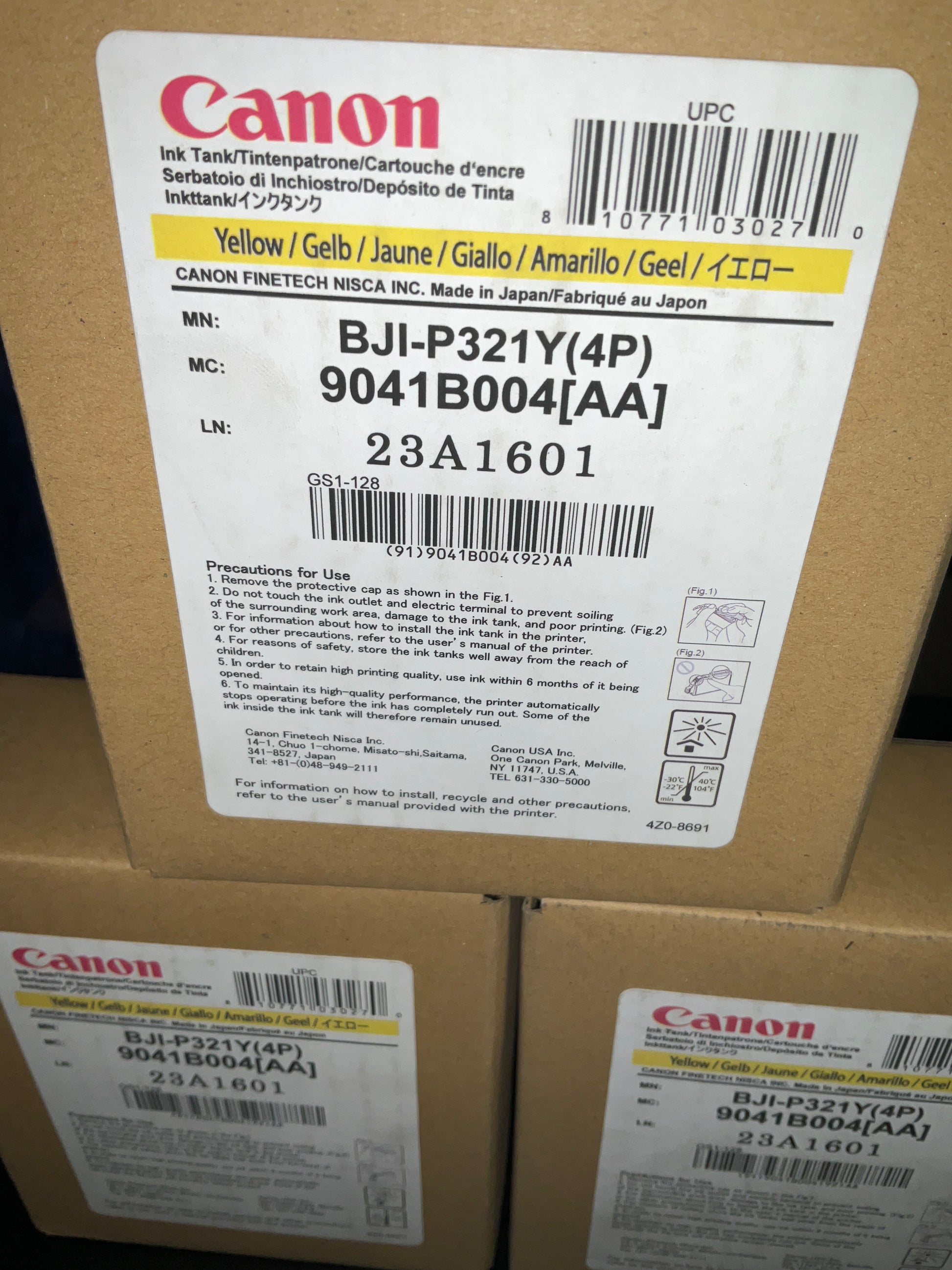 Canon-BJI-P321Y-Yellow-Ink-Tank--4-pack-