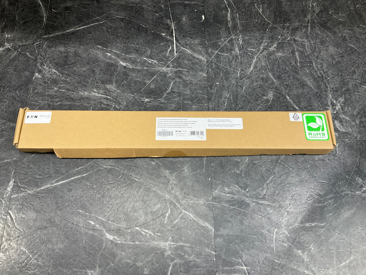 Tripp-Lite-12-Port-1U-Rack-Mount-Multimedia-Patch-Panel
