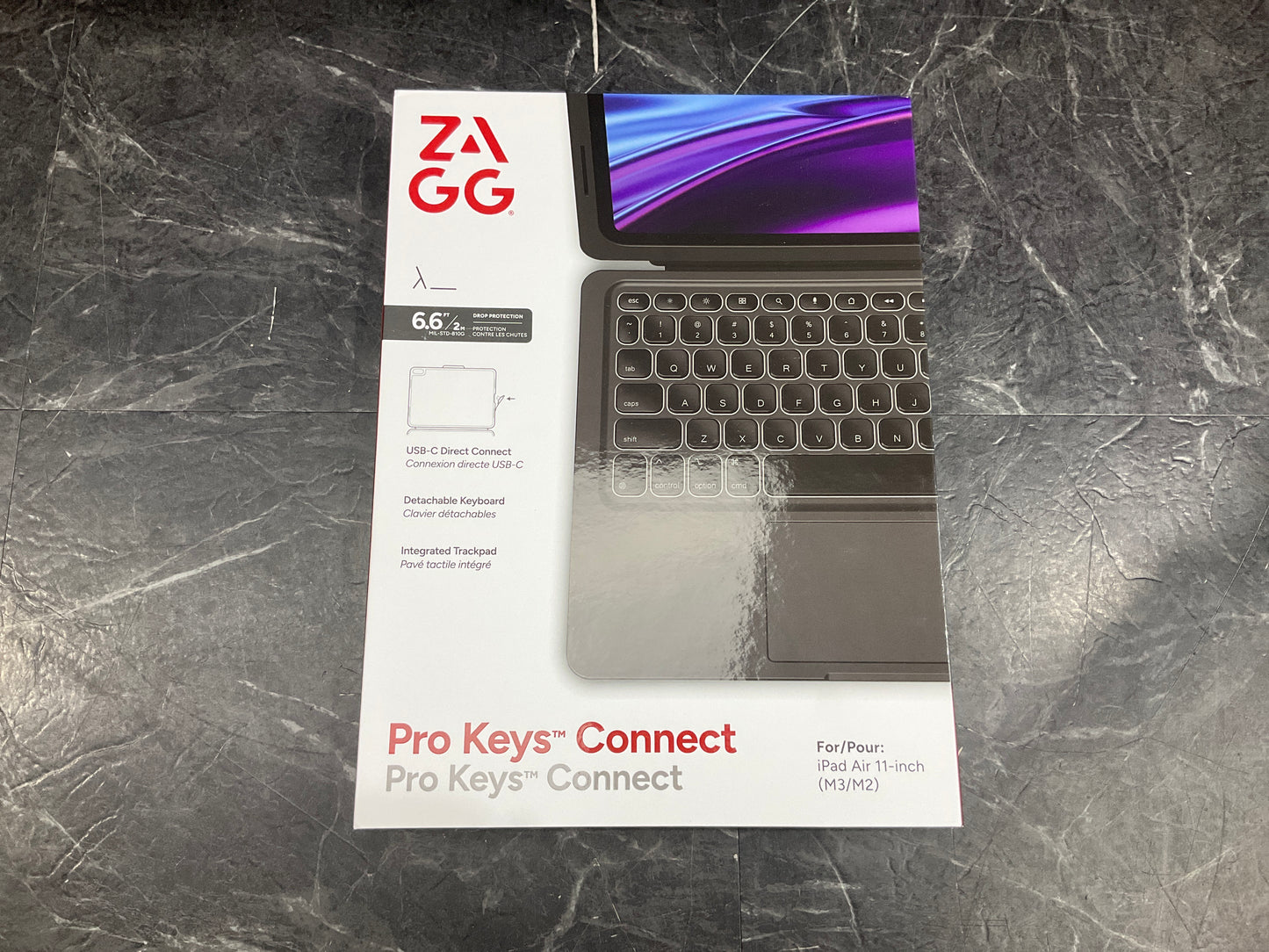 ZAGG-Pro-Keys-Connect-Tablet-Keyboard-Case--Apple-iPad-Air-11-M2-M3-M4-