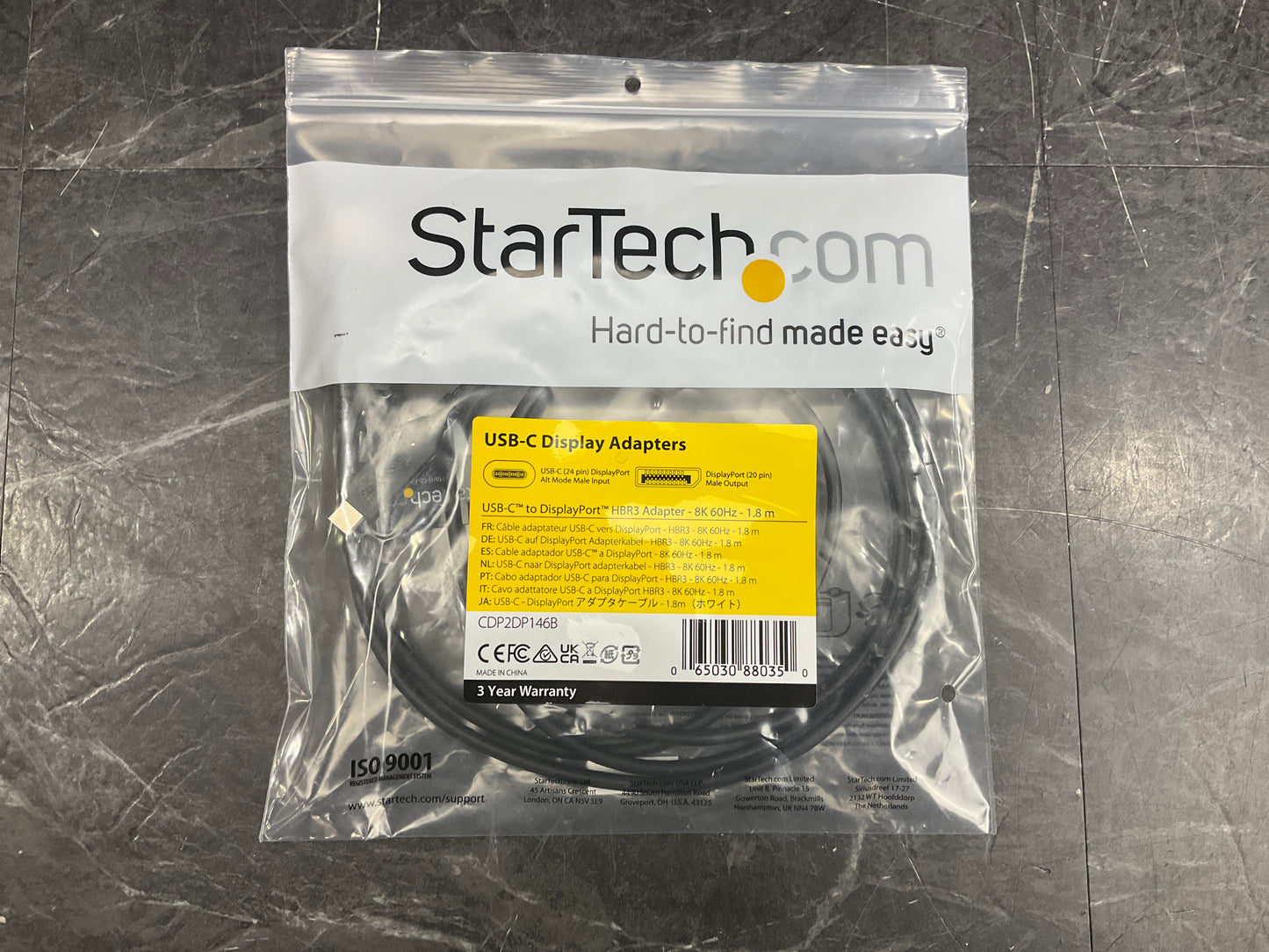 StarTech-USB-C-to-DisplayPort-1-4-Cable--6FT-