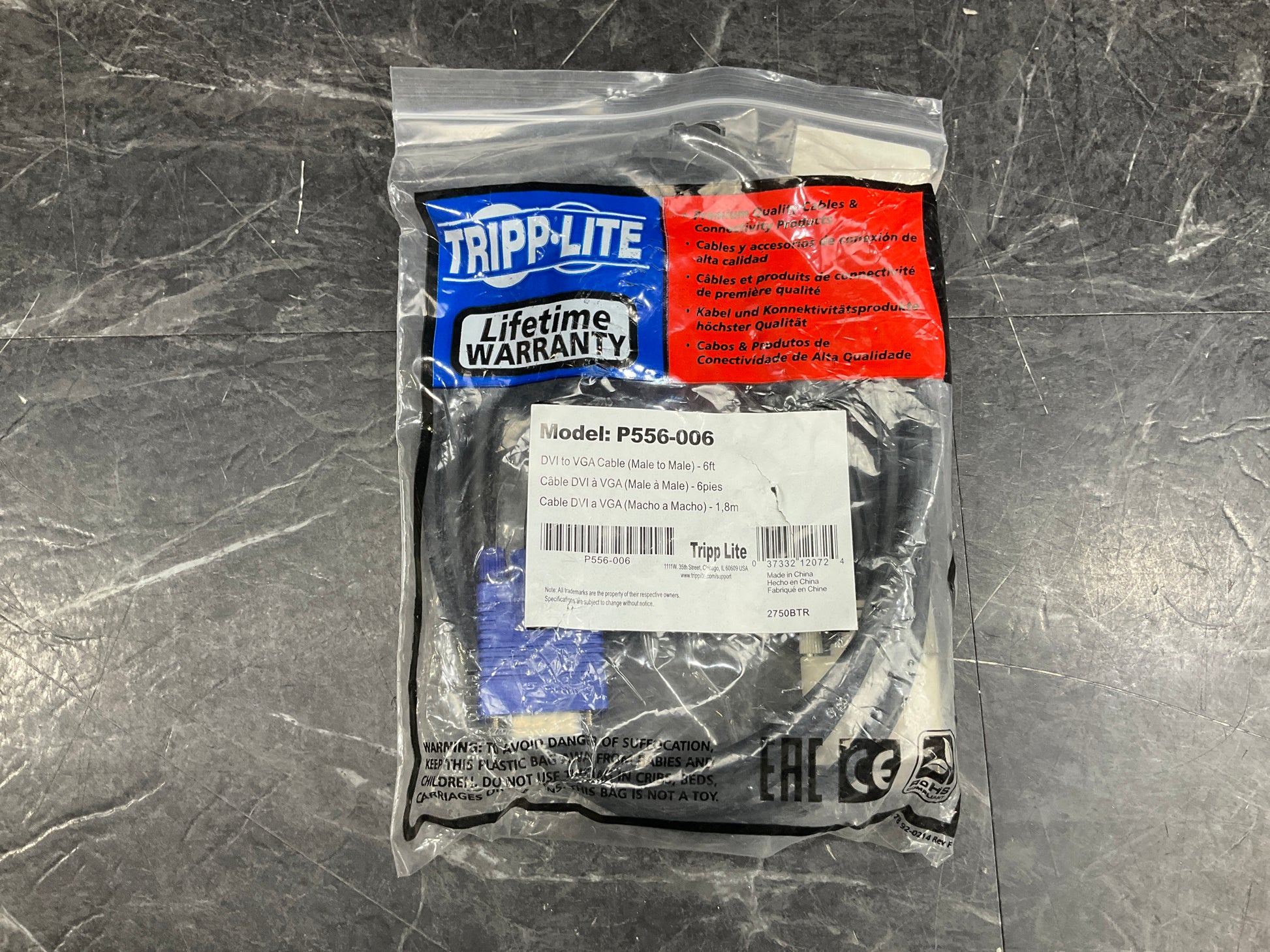 TrippLite-DVI-to-VGA-Cable--6FT-