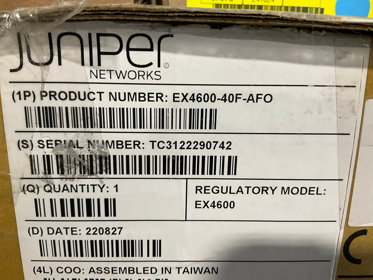 Juniper-Networks-EX4600-40F-24-port-1-10-Gigabit-SFP--Switch