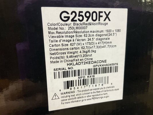 AOC-25--Frameless-Gaming-LCD-Monitor