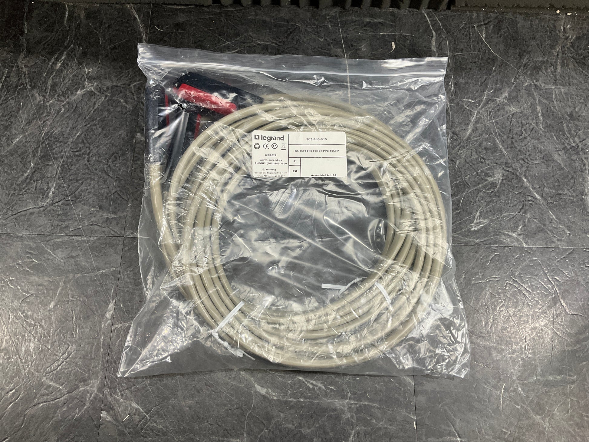 Legrand-Telco-Cable-Female-to-Female--15-,-2-Pack-