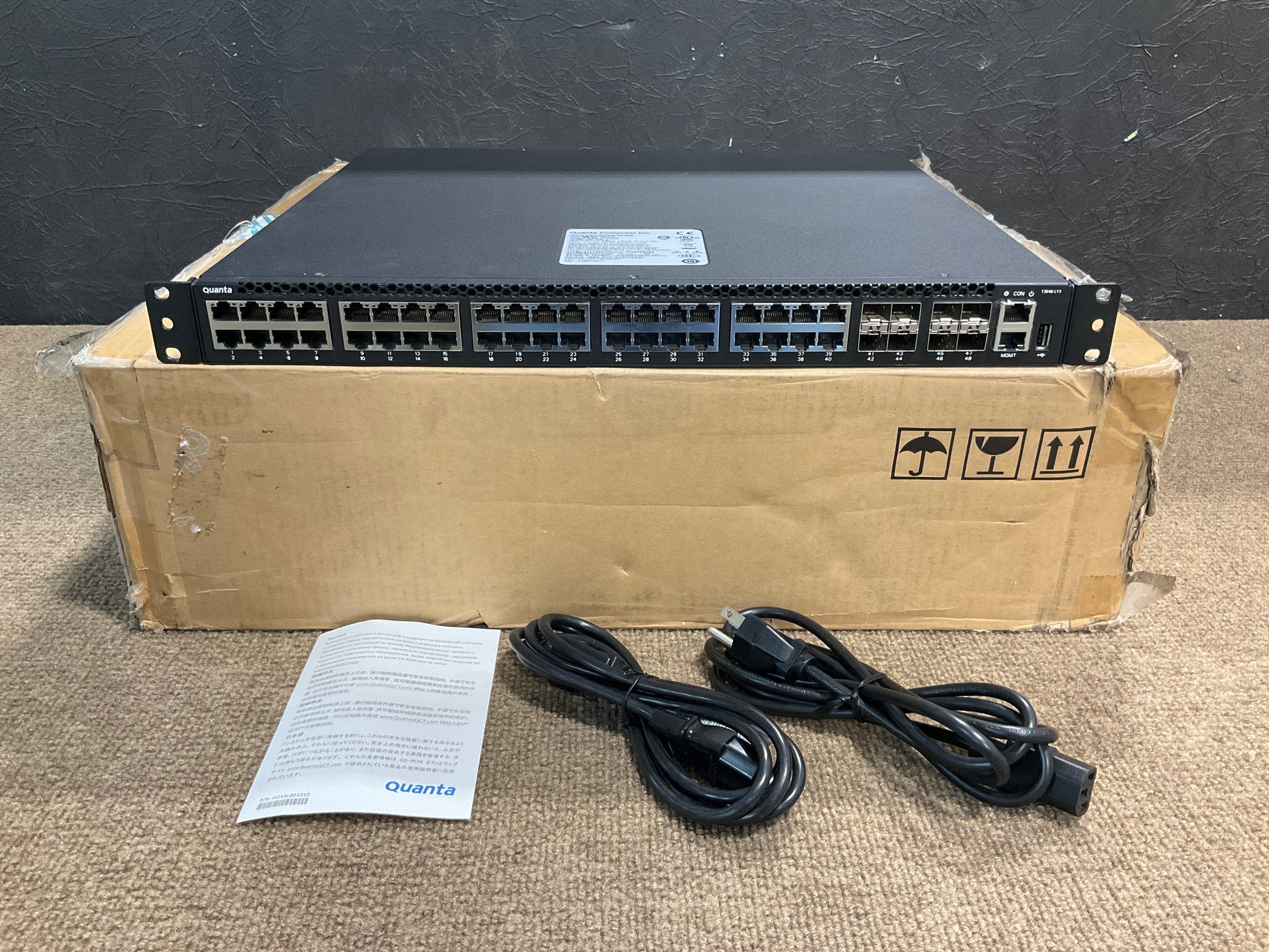 QuantaMesh-T3040-LY3-40-port-10-Gigabit---8-port-10-Gigabit-SFP-Switch