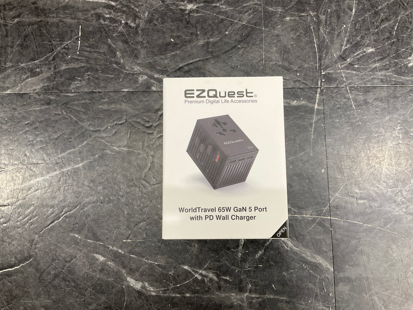 EZQuest-WorldTravel-GaN-5-Port-65W-Wall-Charger