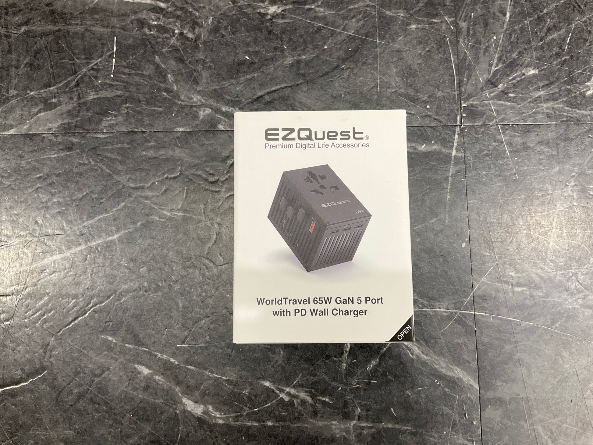 EZQuest-WorldTravel-GaN-5-Port-65W-Wall-Charger