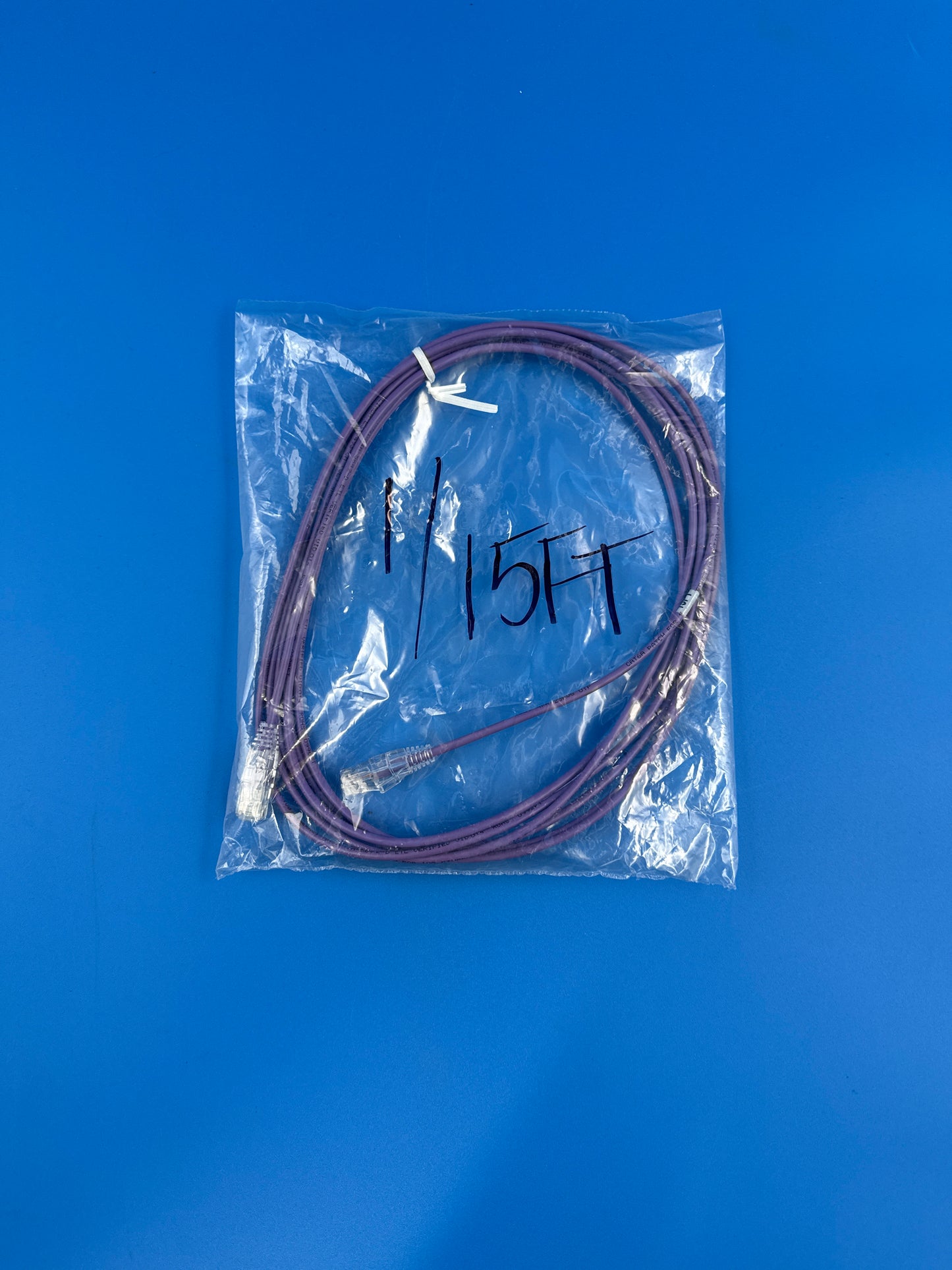 Axiom-BENDnFLEX-CAT-6a-Patch-Cable,-Snagless-Molded---15-feet--purple-