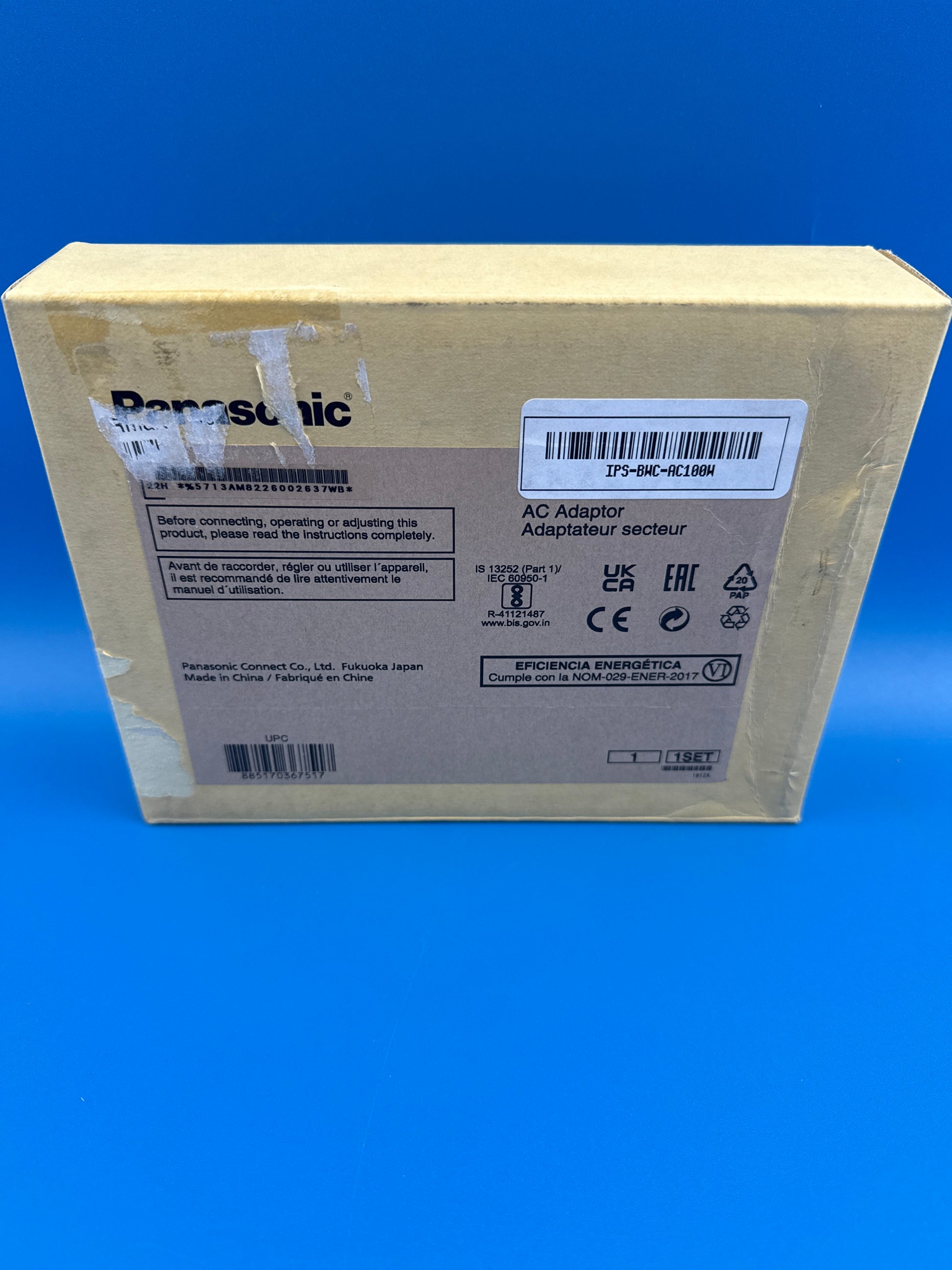 Panasonic-i-PRO-8-Bay-Charging-Dock-AC-Adapter