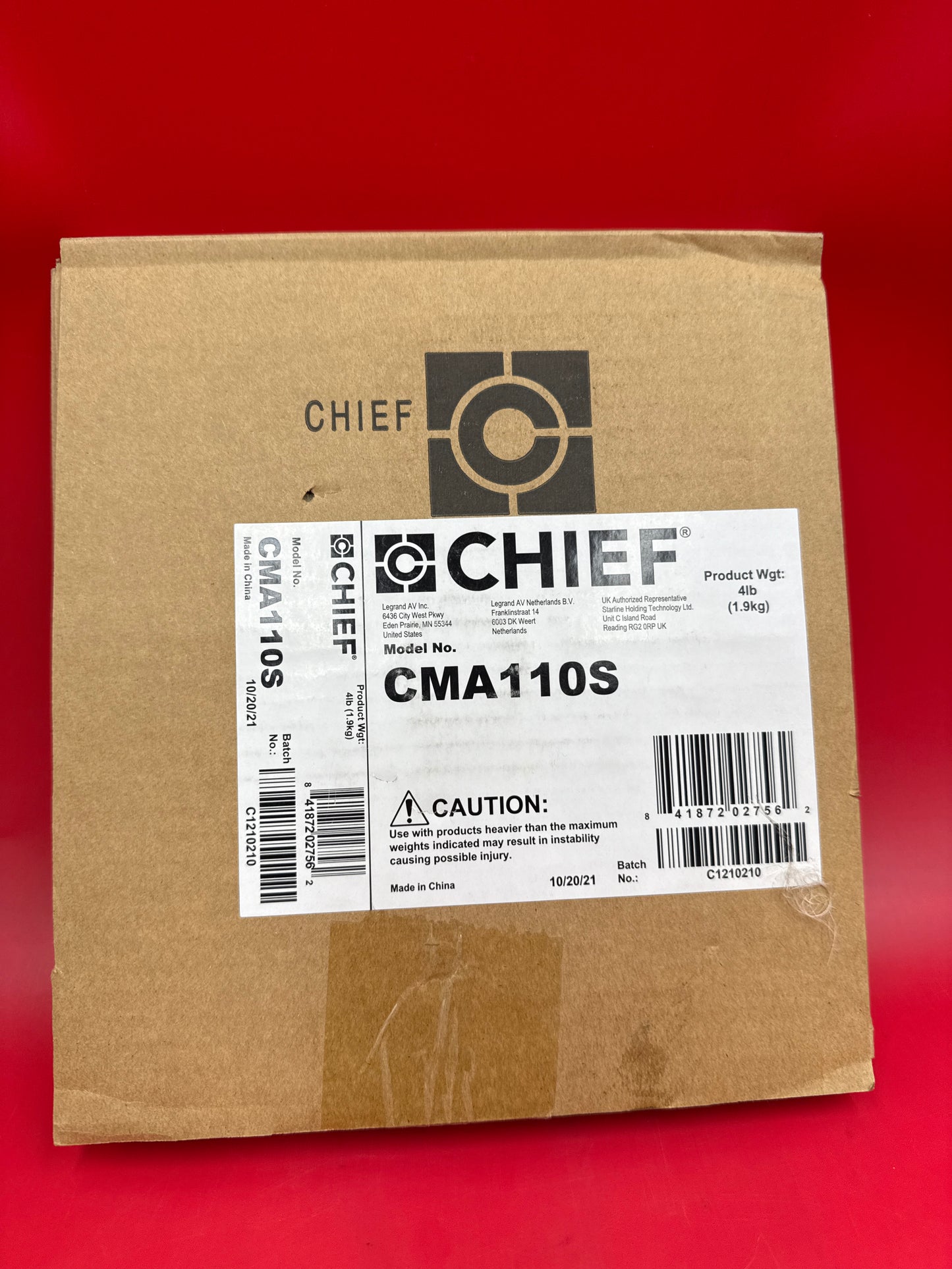 Chief-Projector-Ceiling-Plate