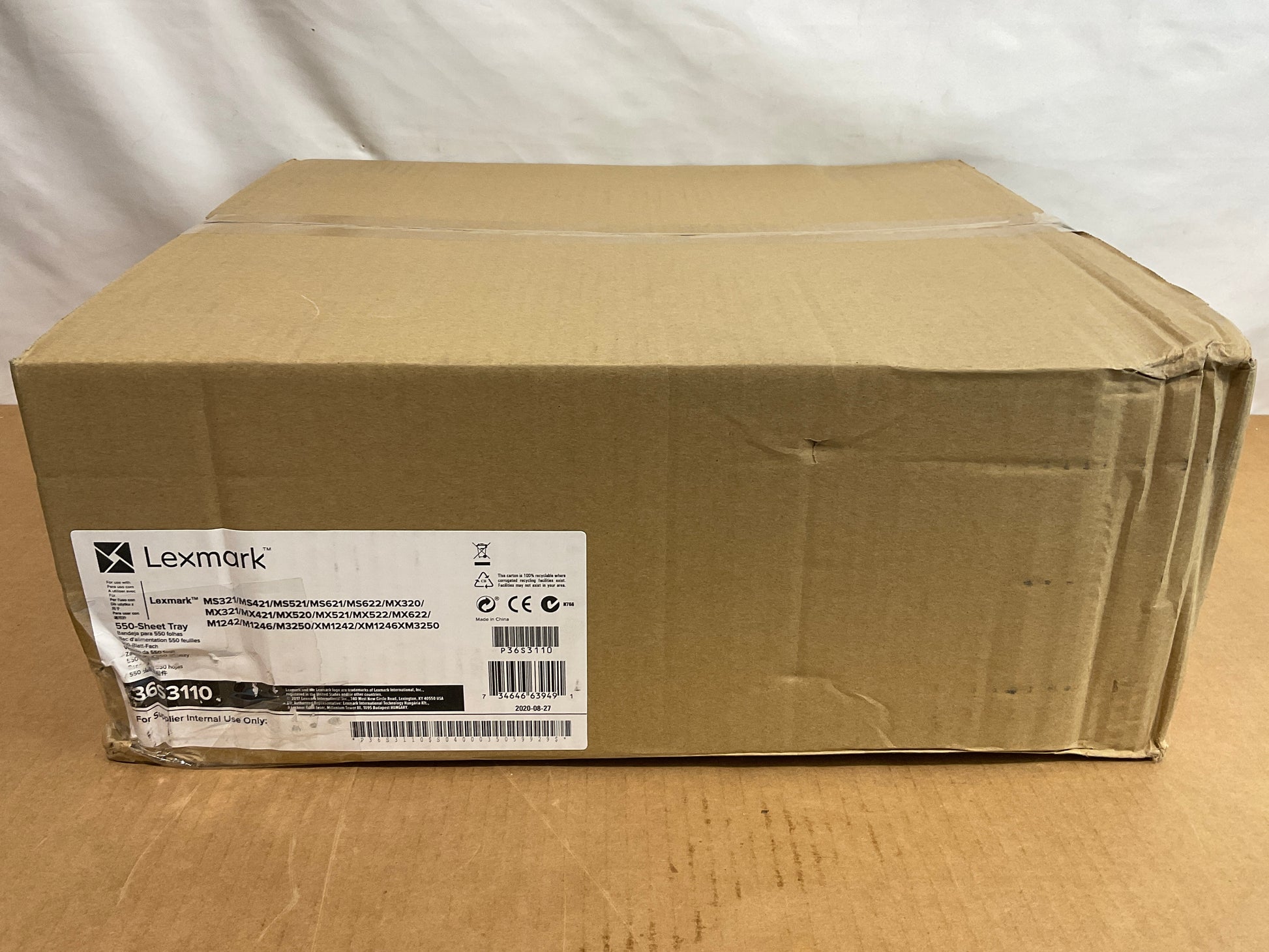 Lexmark-550-Sheet-Tray--B2338-MX622-XM3250-
