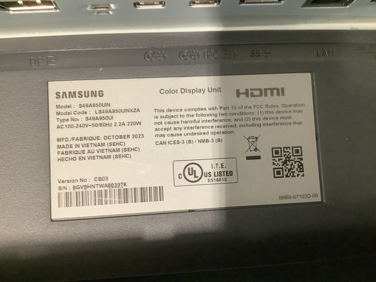 Samsung-S95UA-49--Curved-QLED-Display--Dual-QHD-