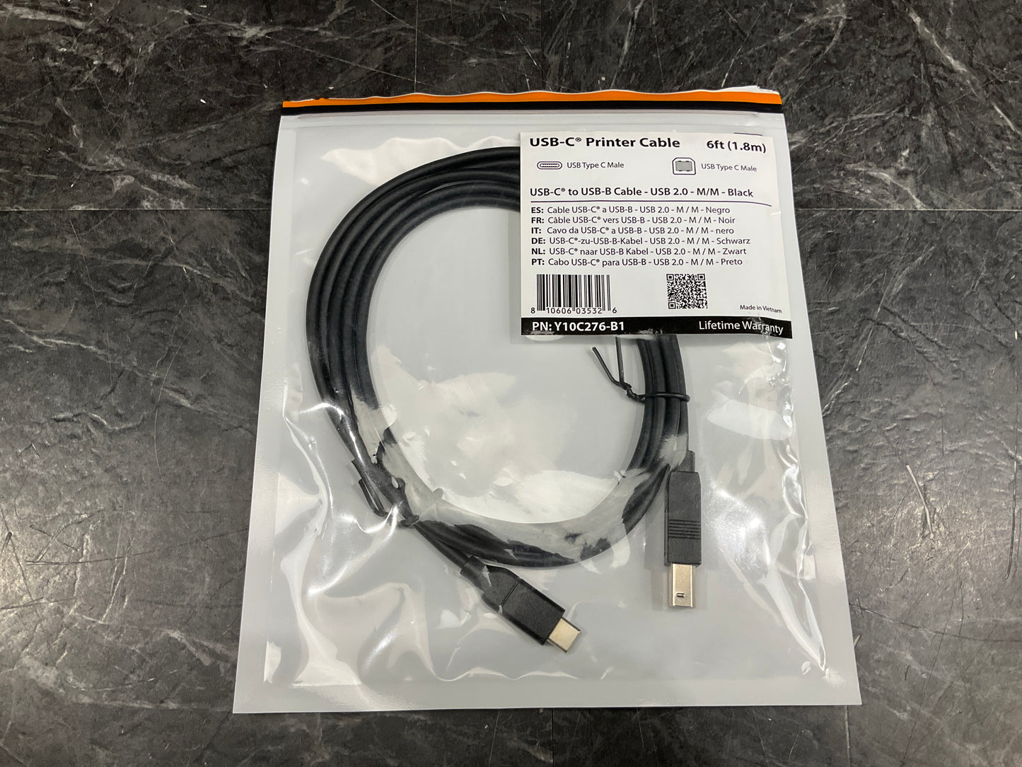Rocstor-USB-C-to-USB-B-Printer-Cable--6ft-