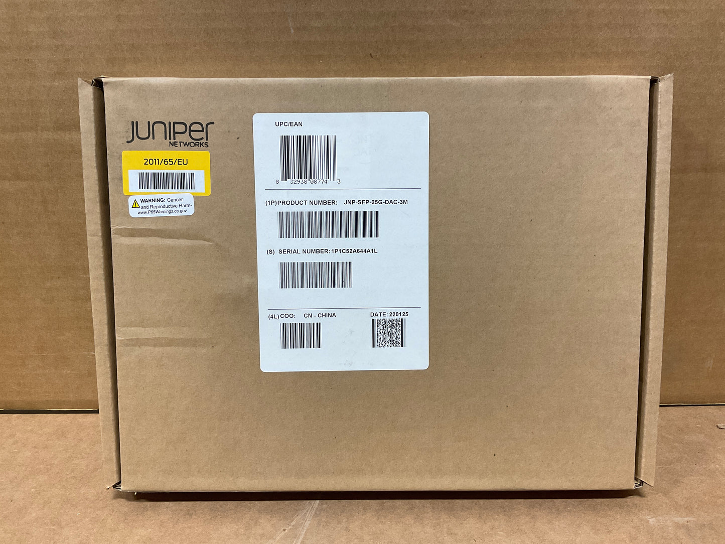 Juniper-Networks-25-Gigabit-SFP-Direct-Attach-Cable--10-feet-