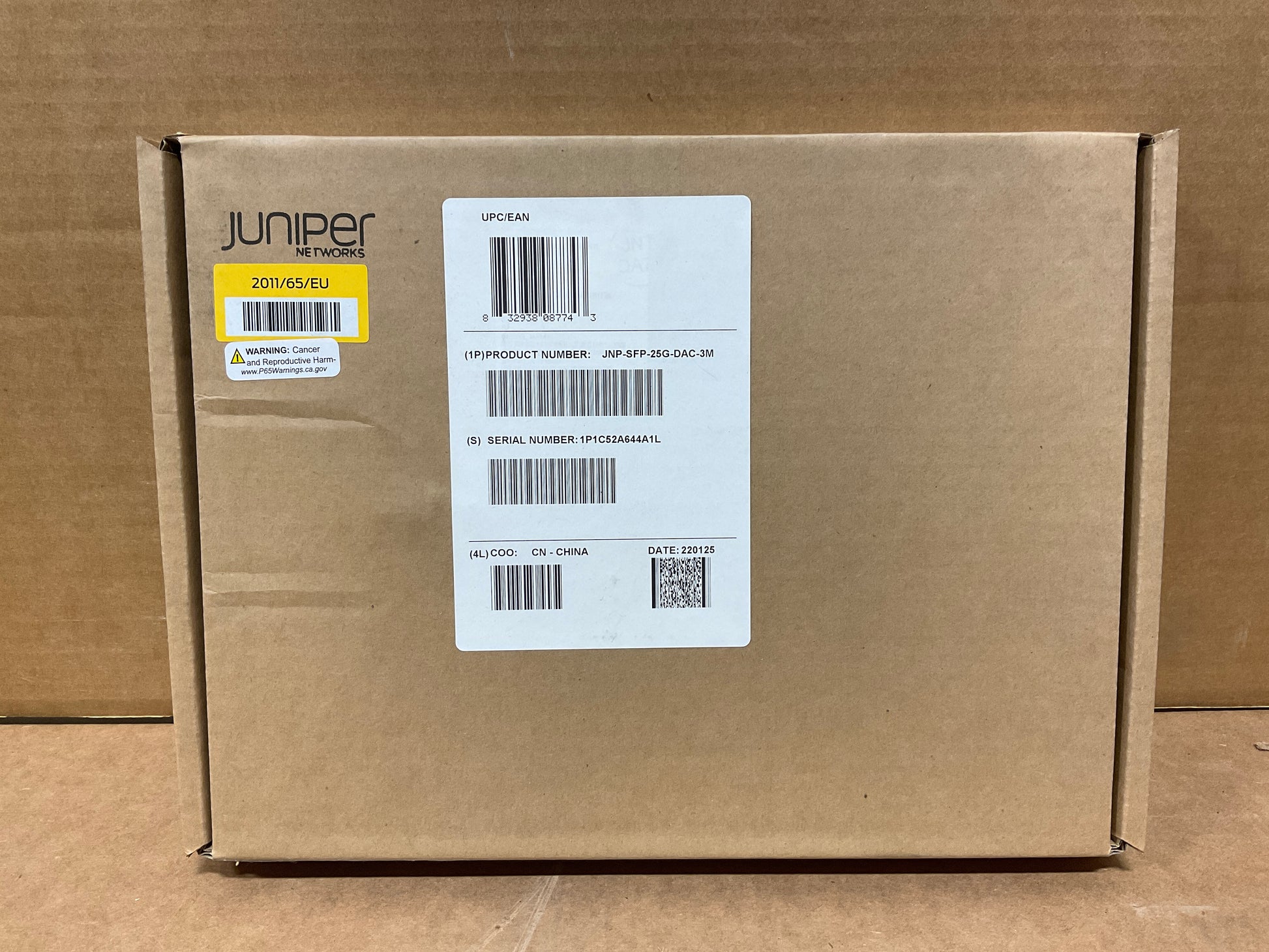 Juniper-Networks-25-Gigabit-SFP-Direct-Attach-Cable--10-feet-